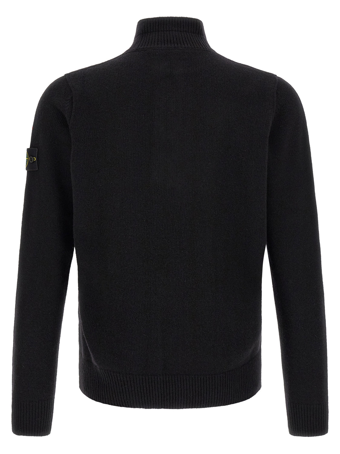 Black Virgin Wool Cardigan