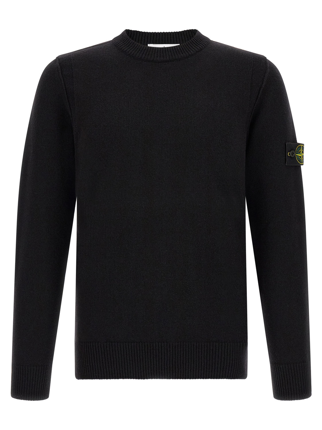 Black Virgin Wool Cardigan