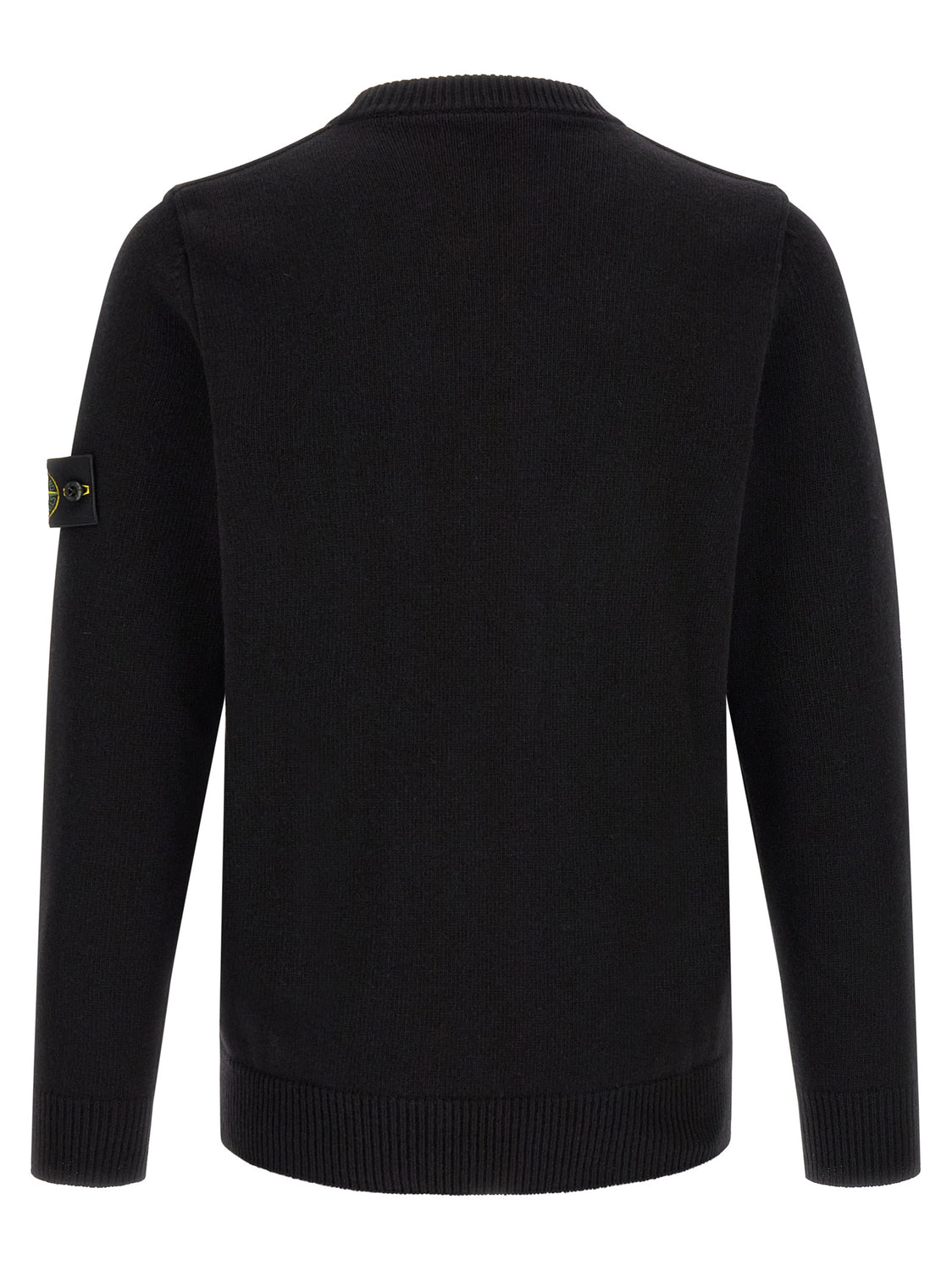 Black Virgin Wool Cardigan