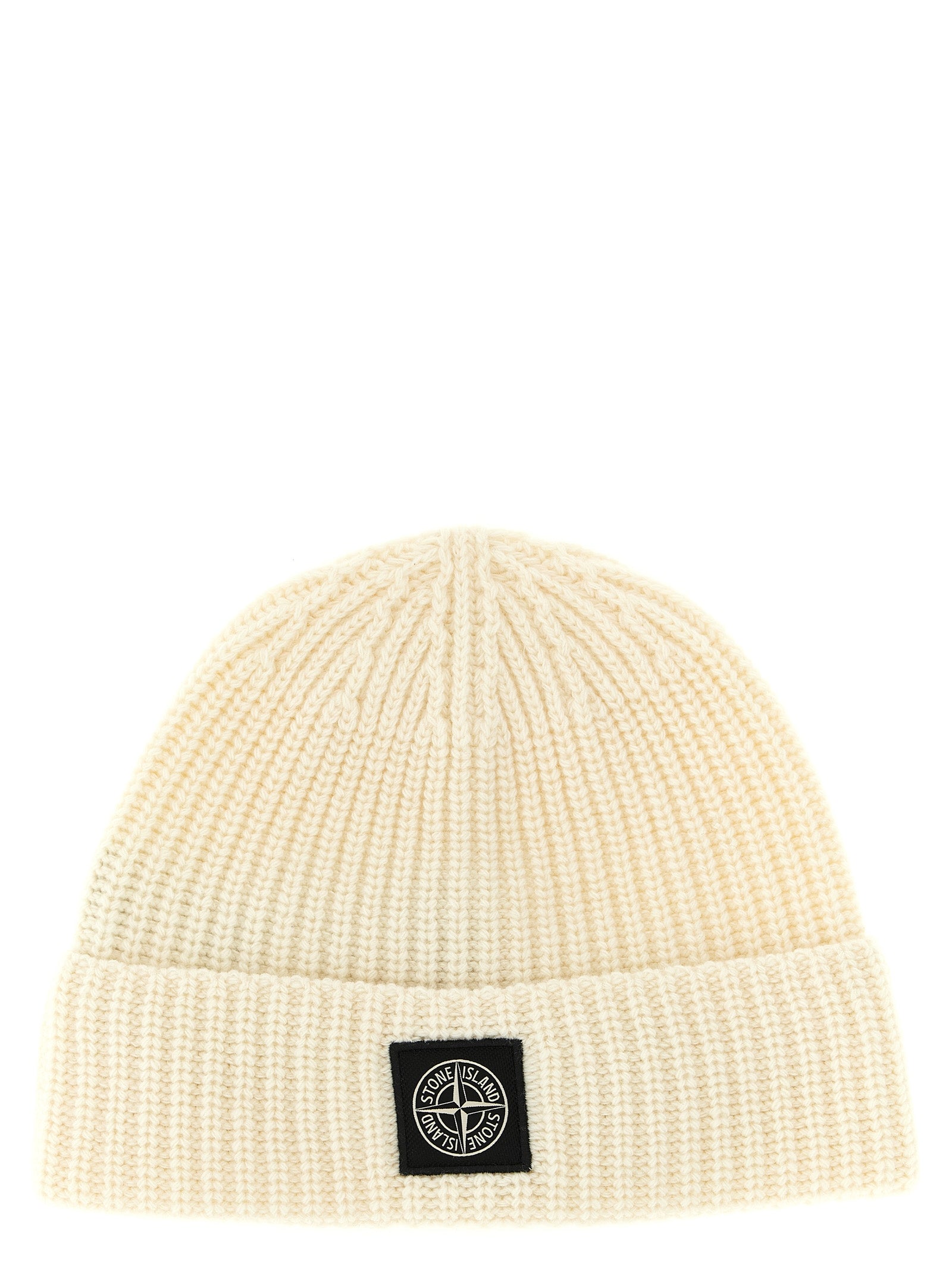 White Virgin Wool Beanie