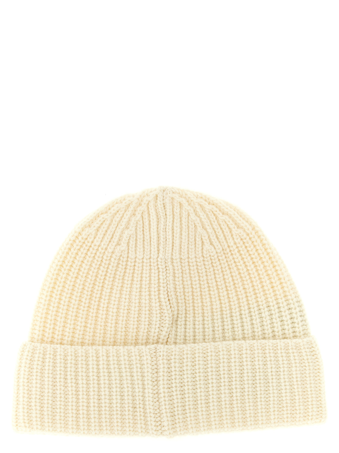 White Virgin Wool Beanie