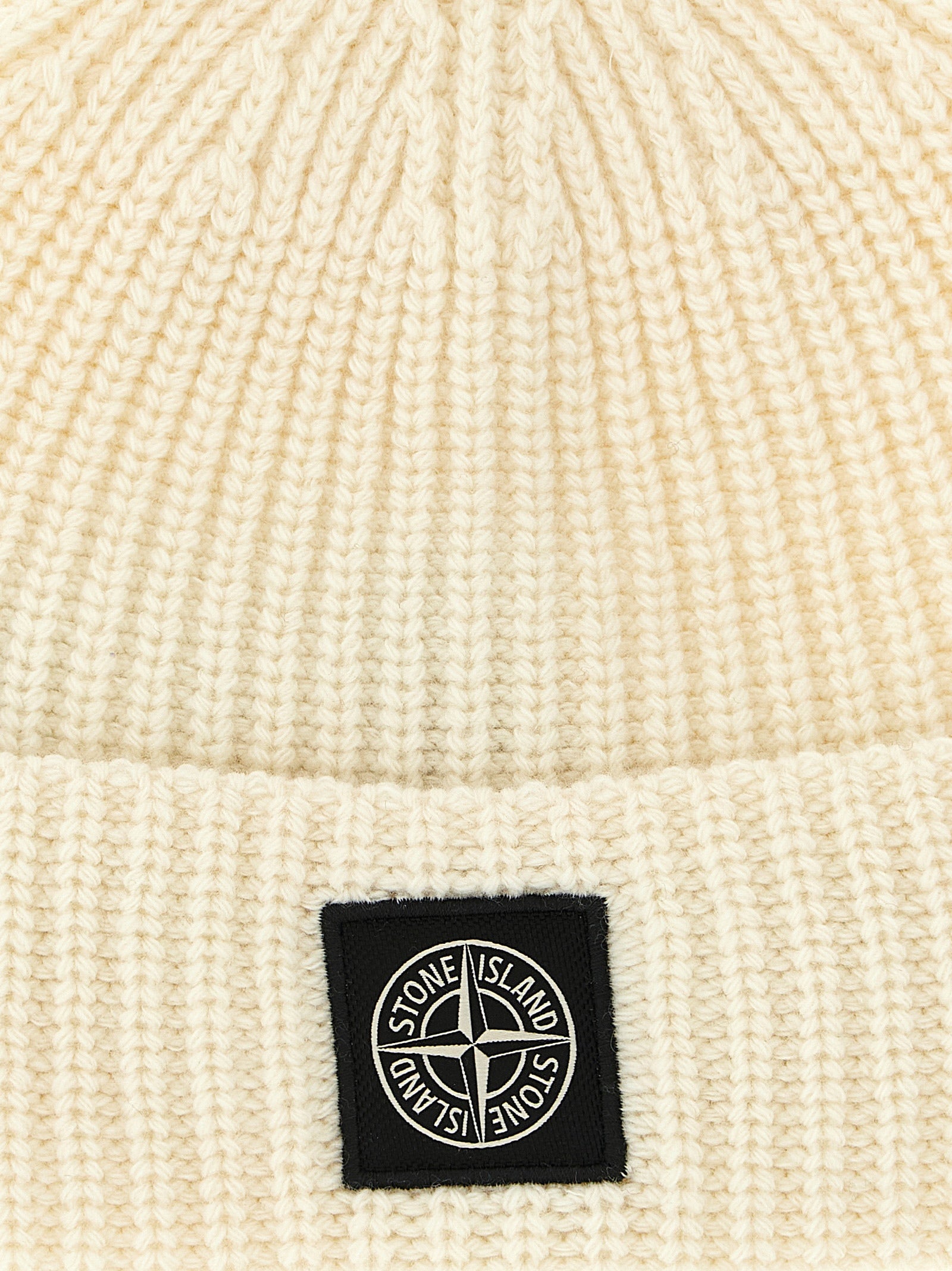 White Virgin Wool Beanie