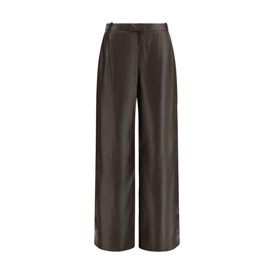 Brown Leather Pants