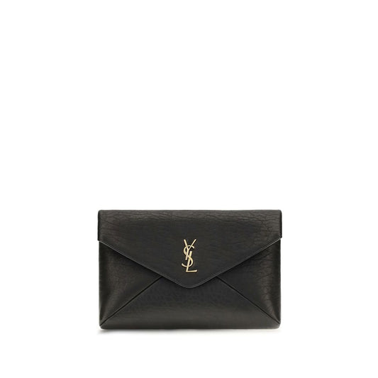 Black Lamb Ovis Aries Clutch Bag