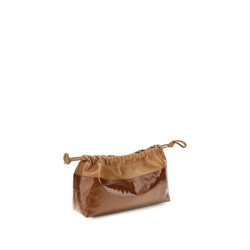 Brown Calf Leather Bos Taurus Shoulder Bag