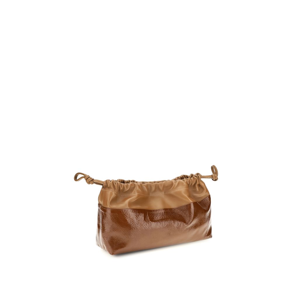 Brown Calf Leather Bos Taurus Shoulder Bag