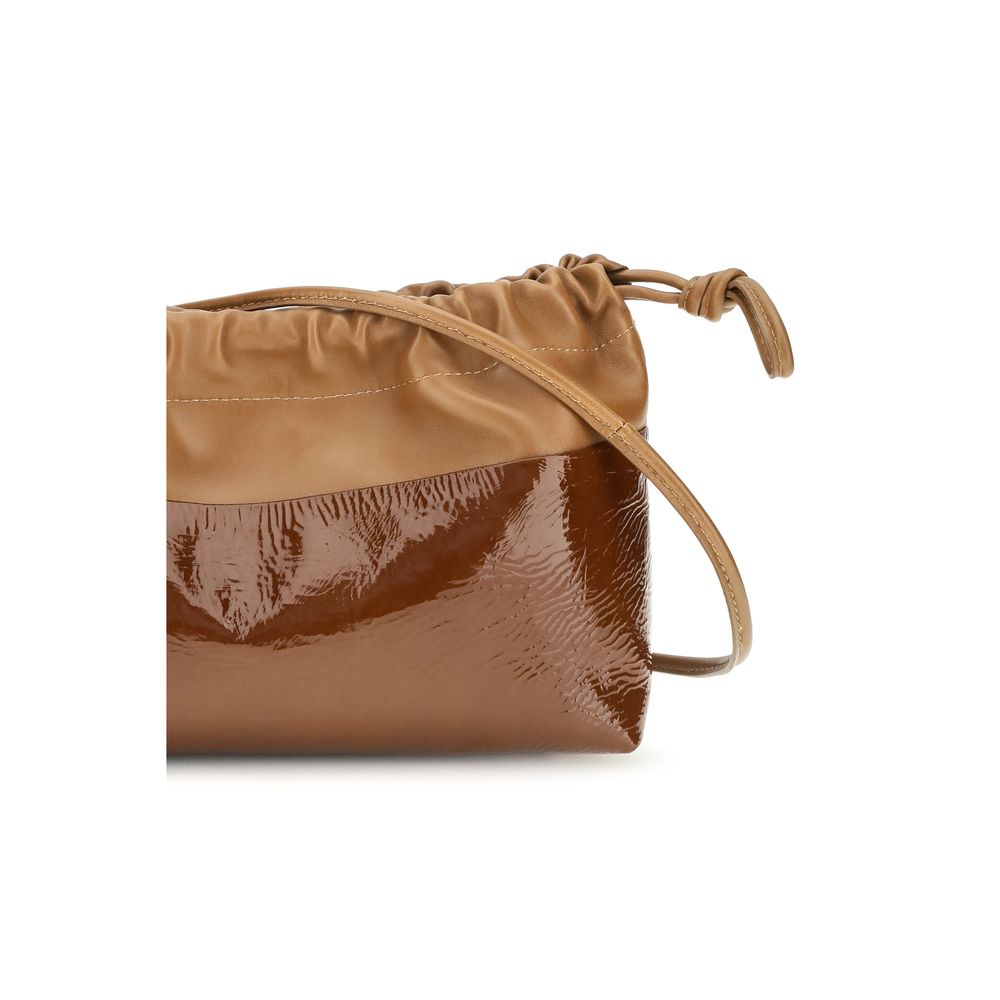 Brown Calf Leather Bos Taurus Shoulder Bag