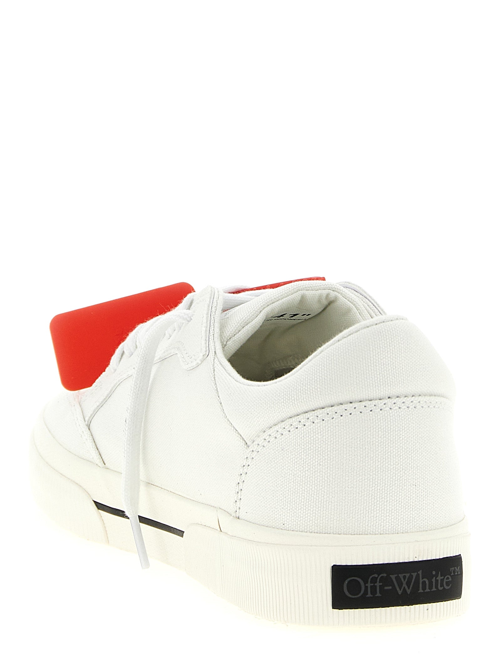 Bicolor Cotton Low Top Sneakers