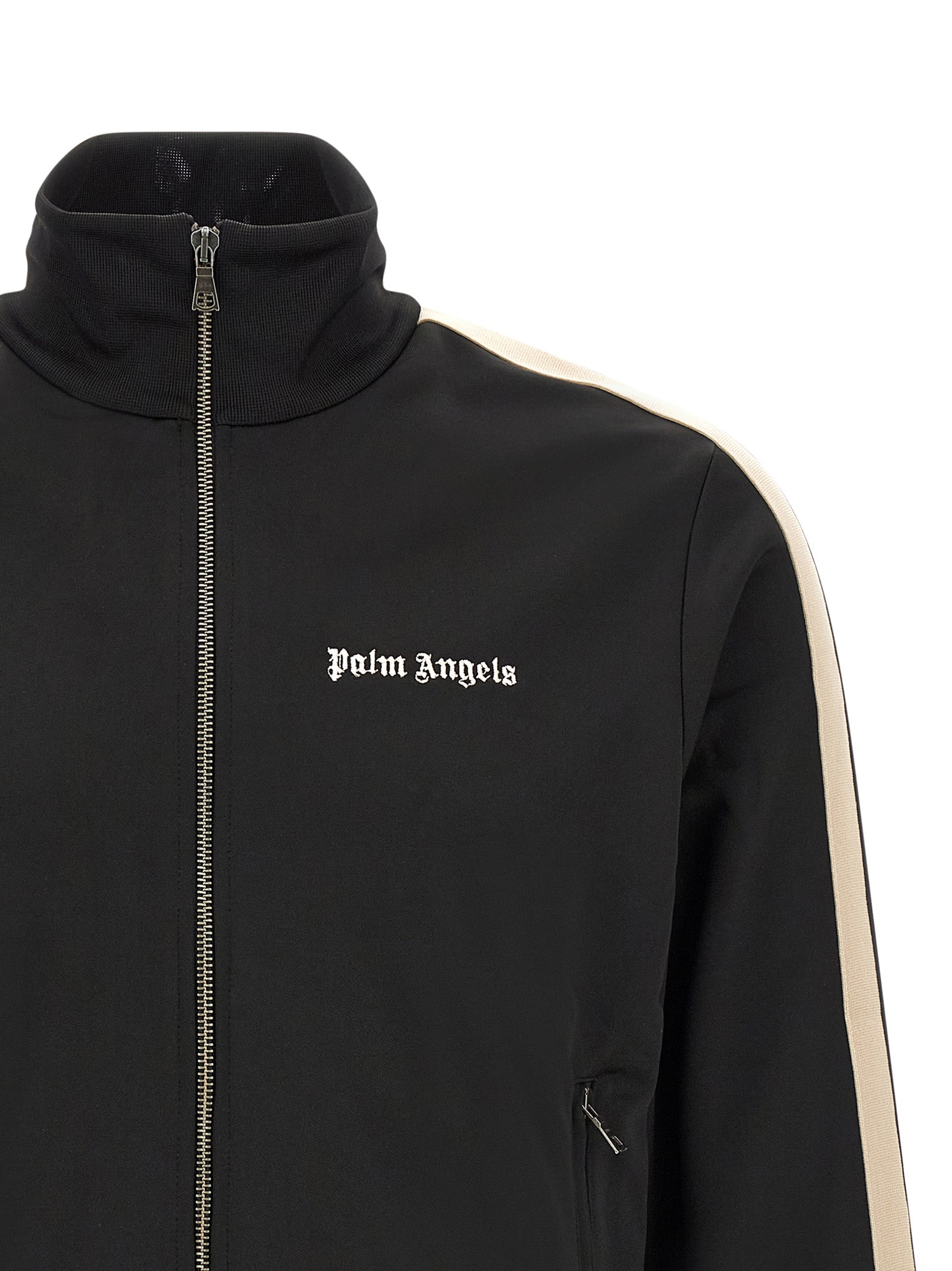 Black Polyester Sweatshirt