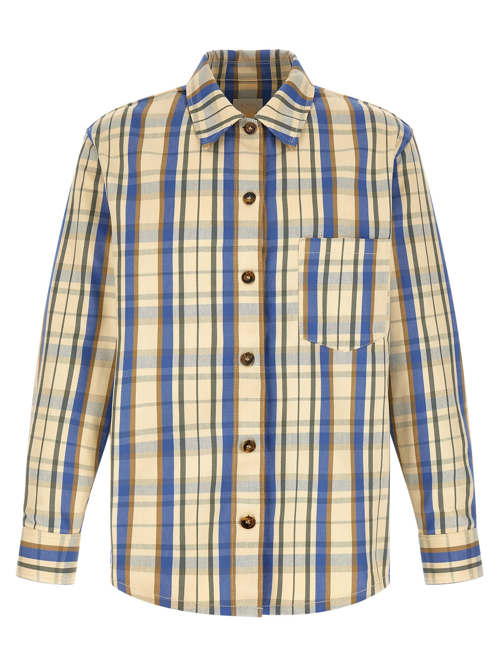 Bicolor Cotton Blouse