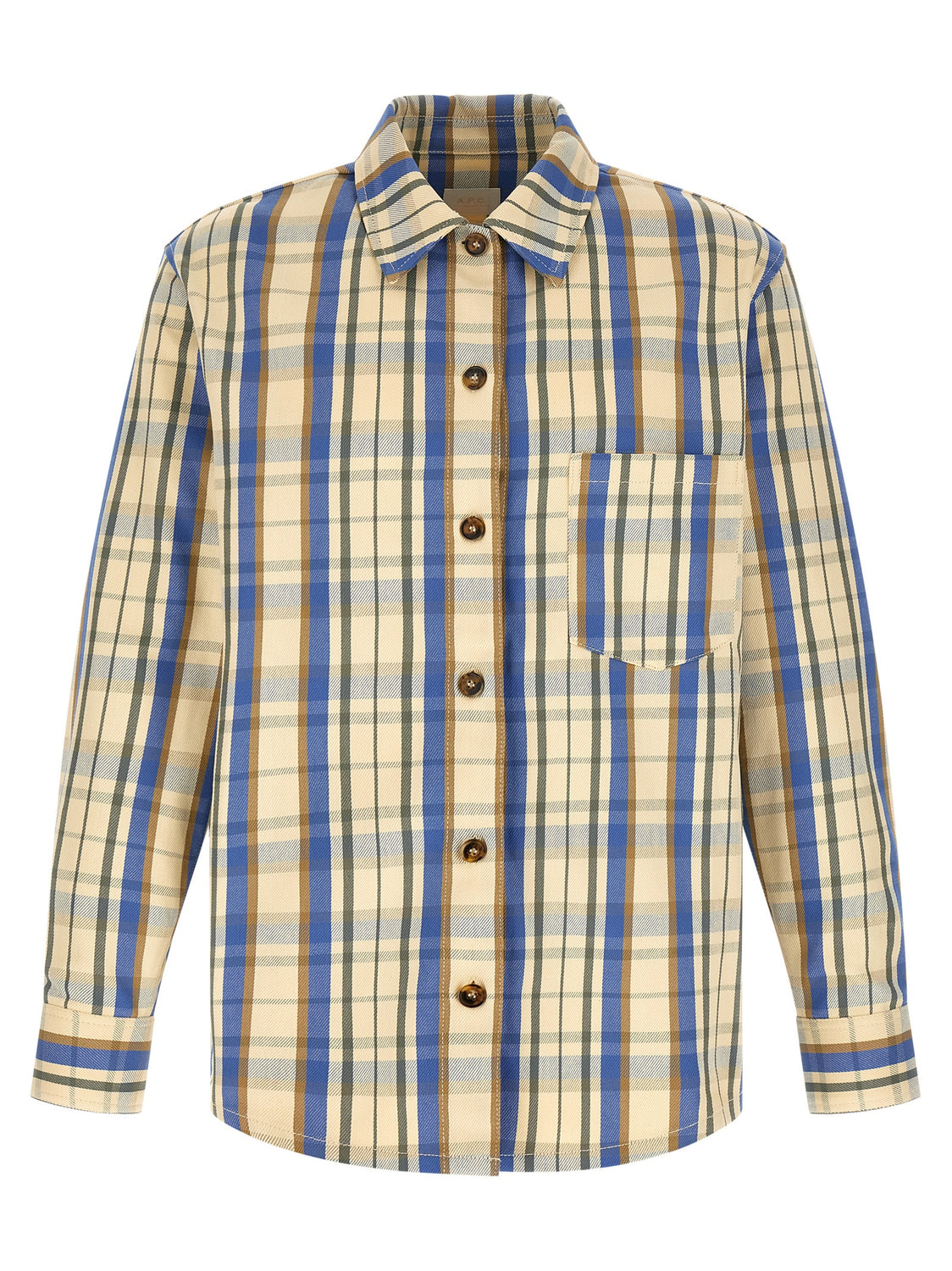 Bicolor Cotton Blouse