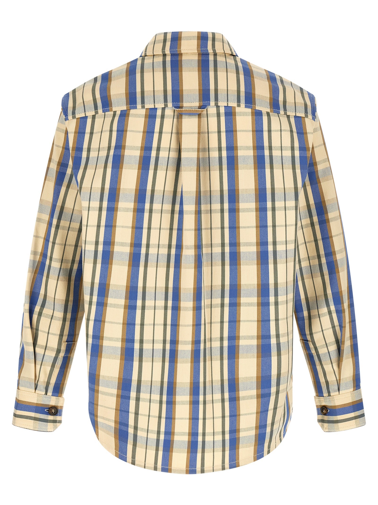 Bicolor Cotton Blouse