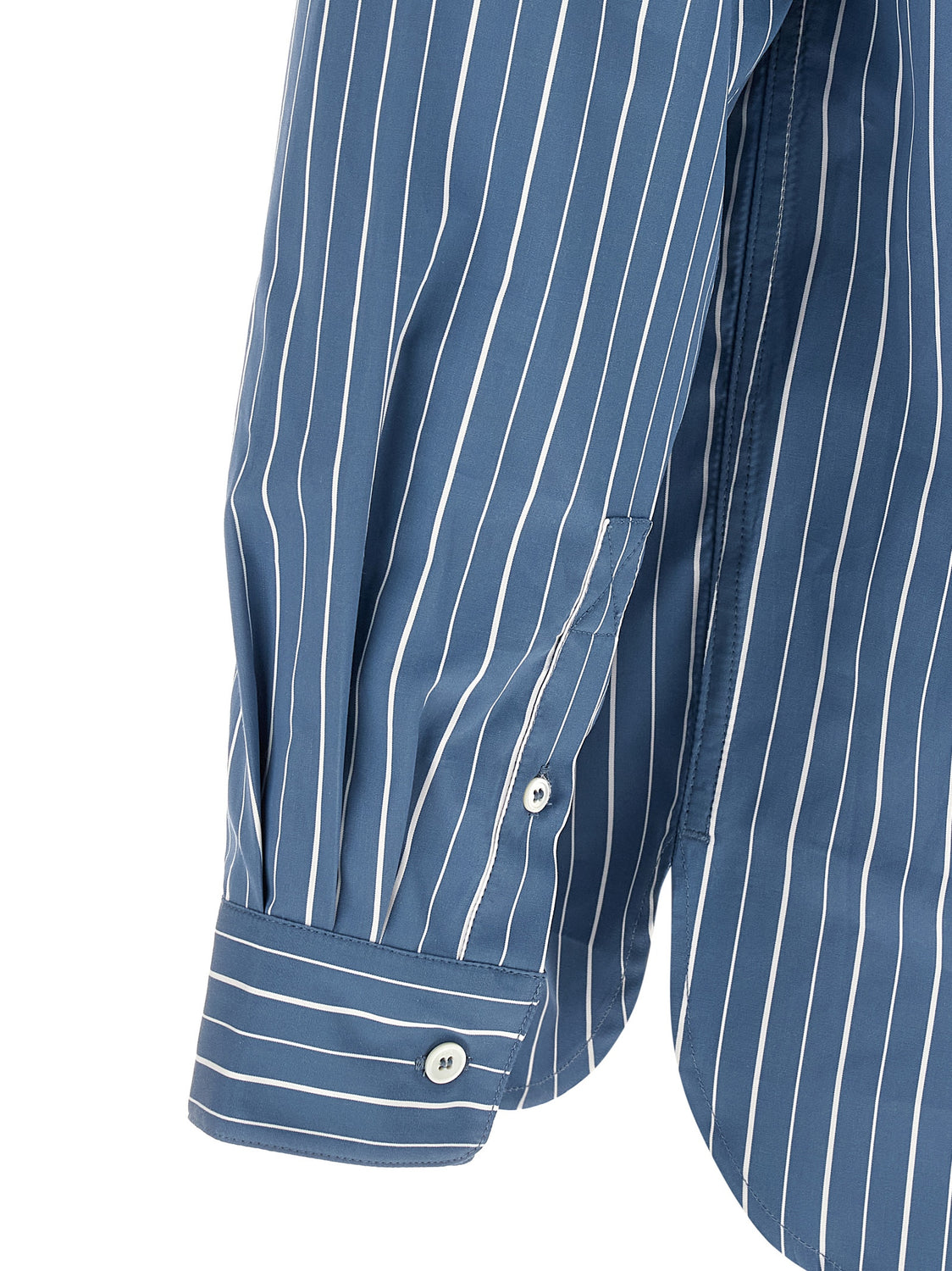 Blue Cotton Blouse