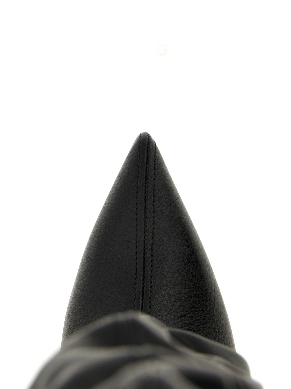Black Calfskin Over The Knee