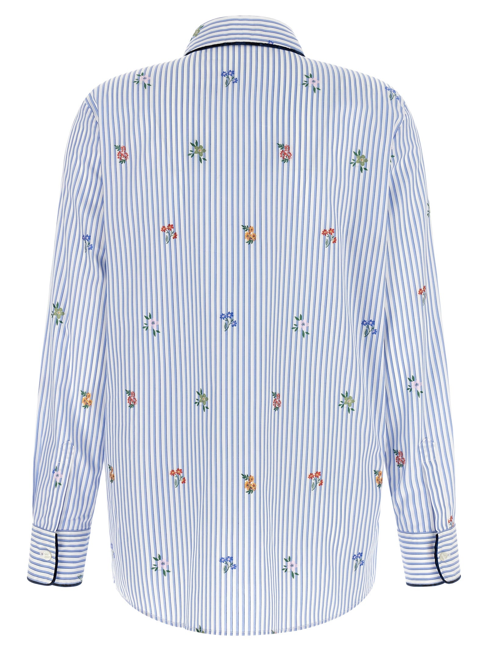 Blue Cotton Blouse