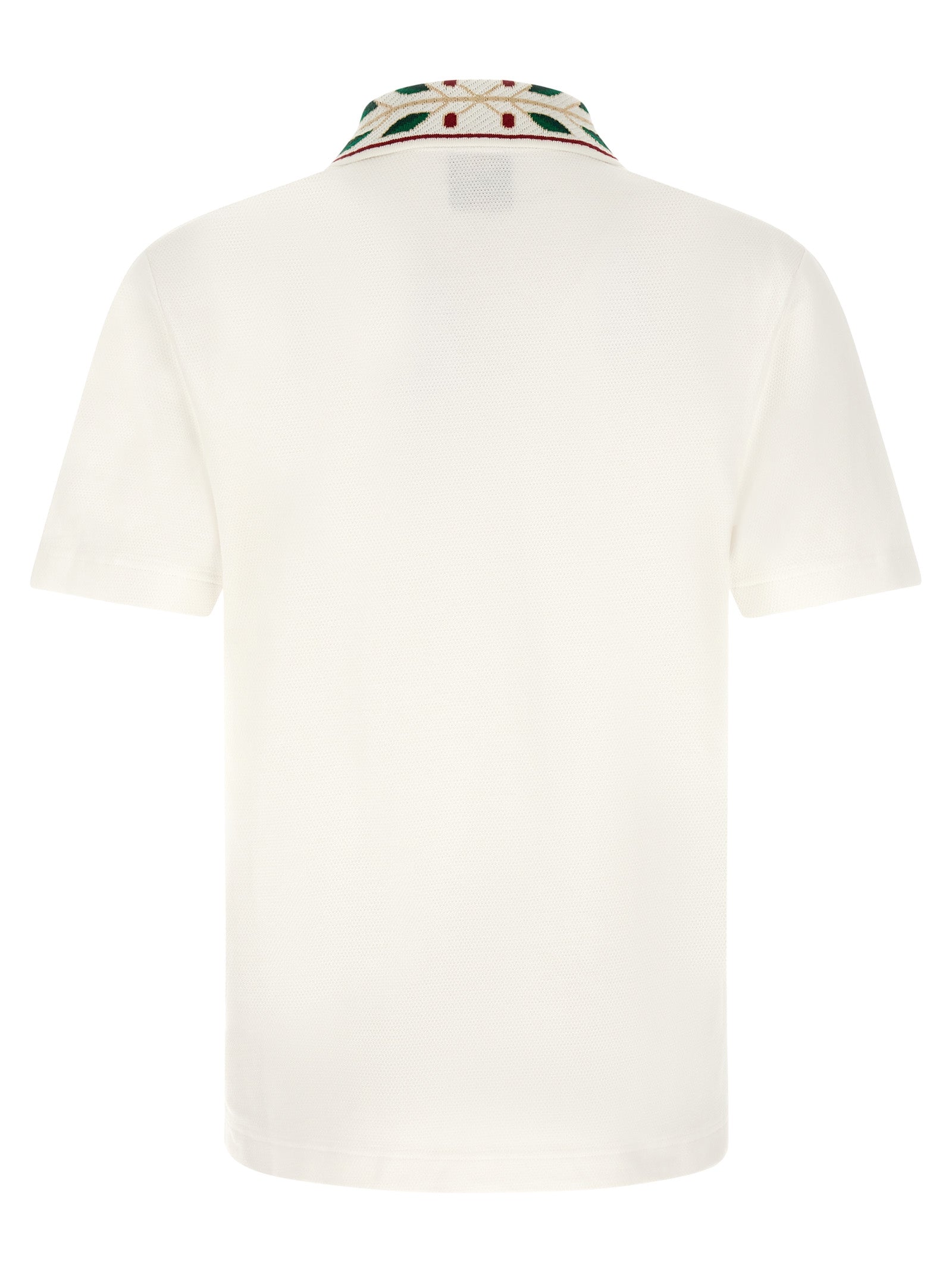 White Organic Cotton Polo Shirt