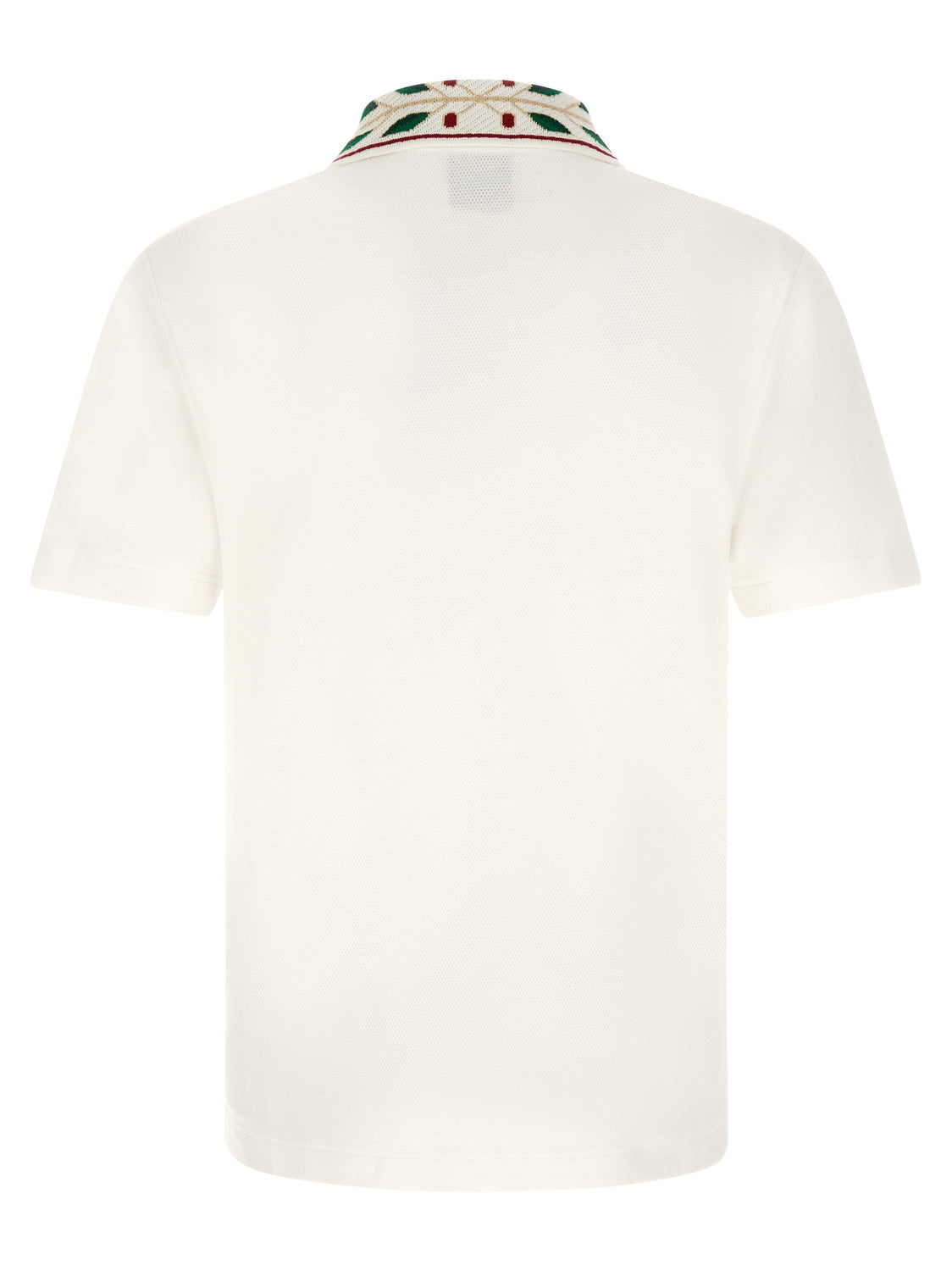 White Organic Cotton Polo Shirt