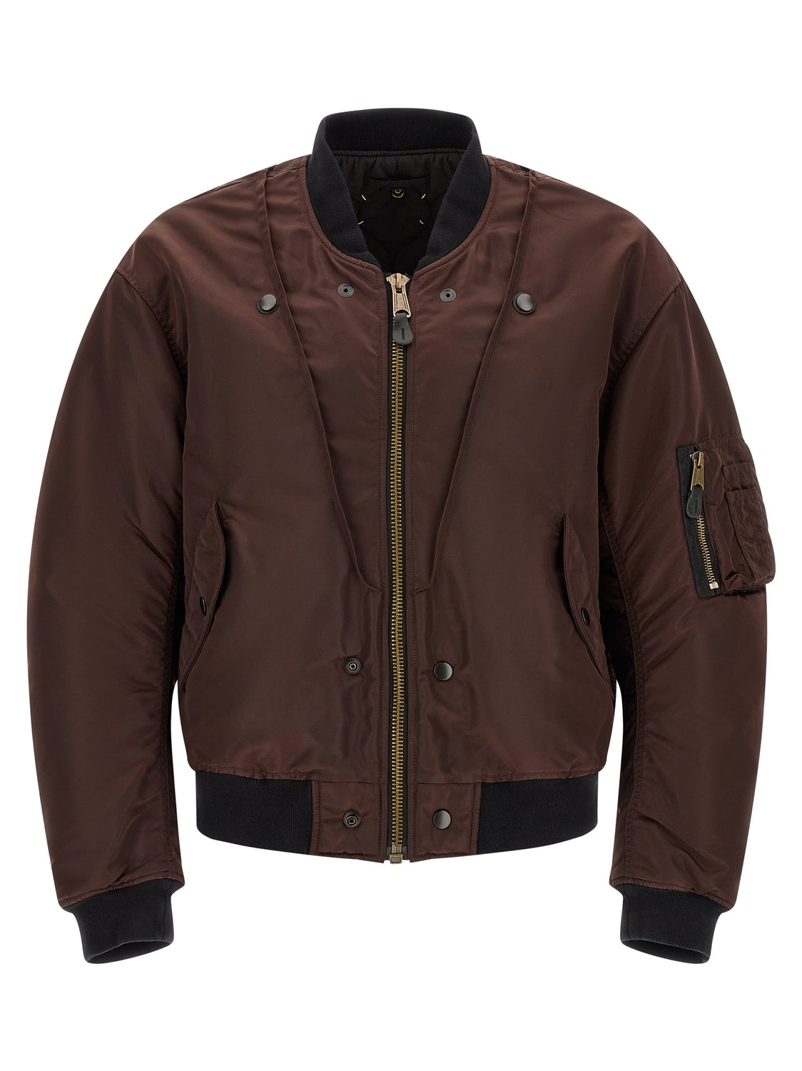 Multicolor Polyamide Bomber