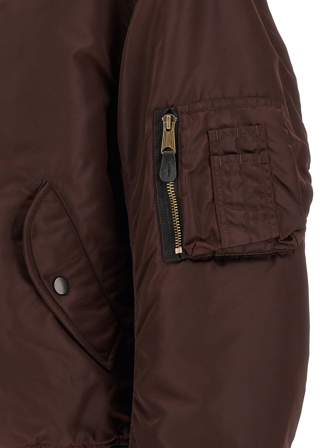 Multicolor Polyamide Bomber