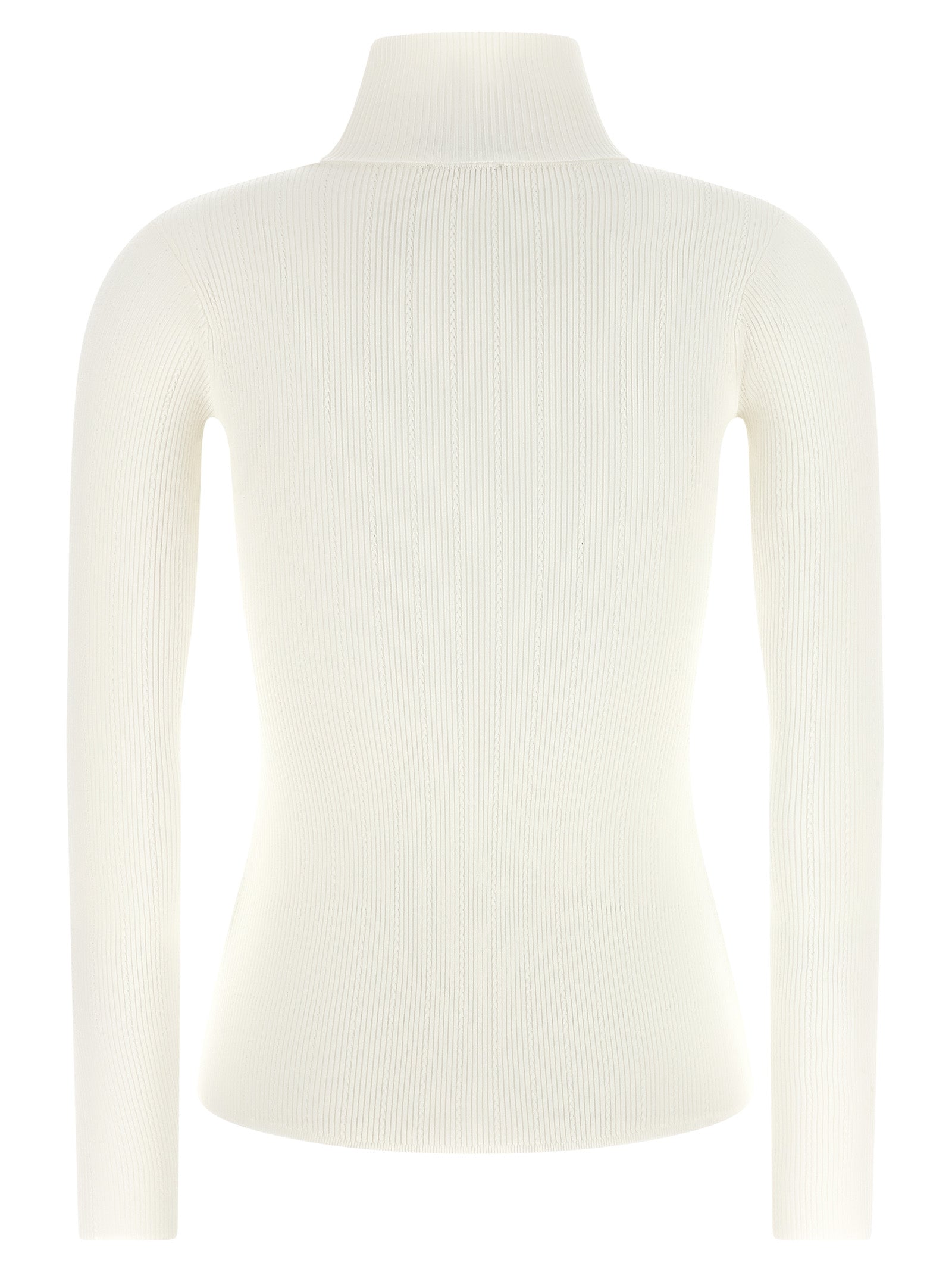 White Lycra Cardigan