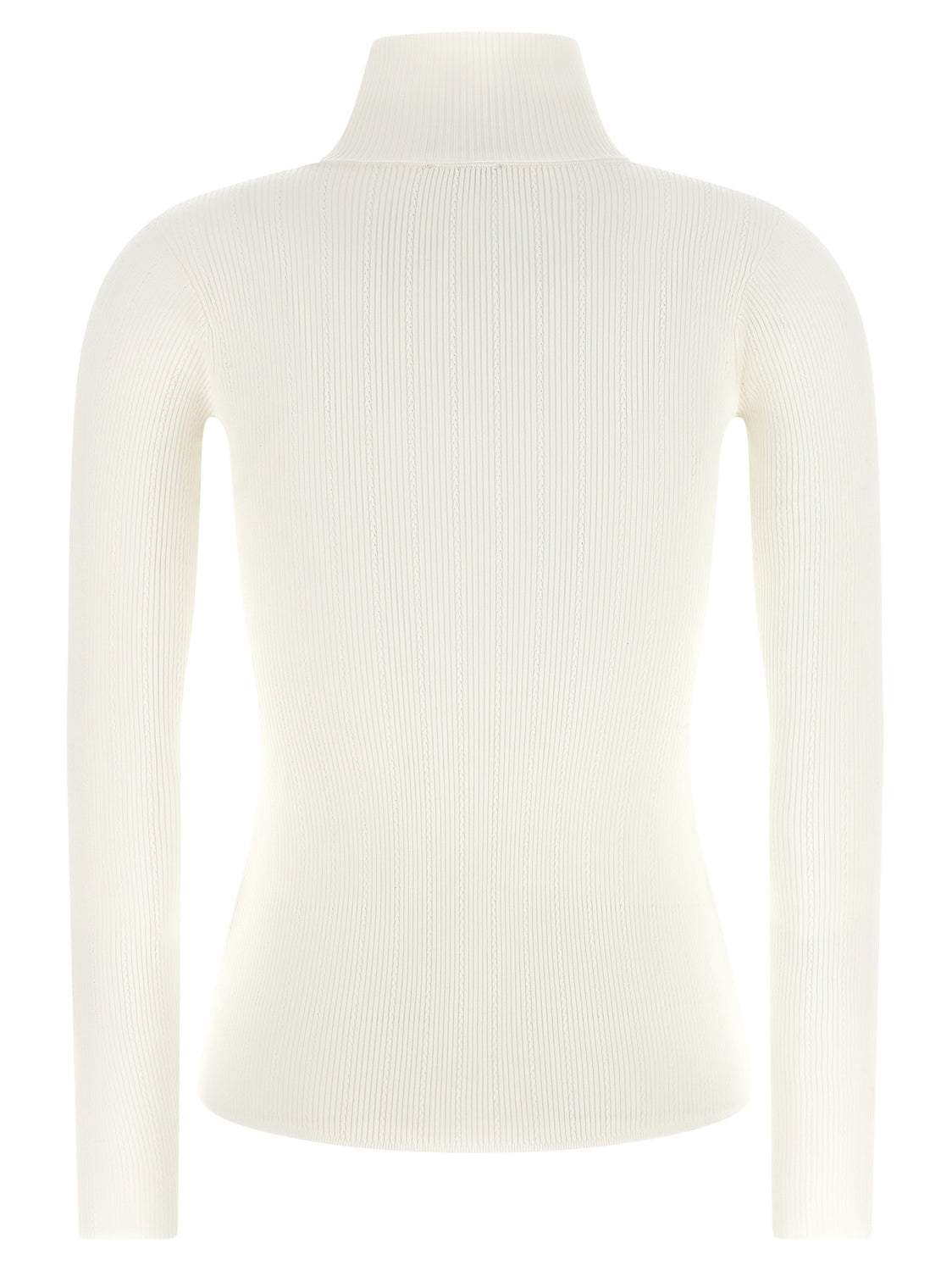 White Lycra Cardigan