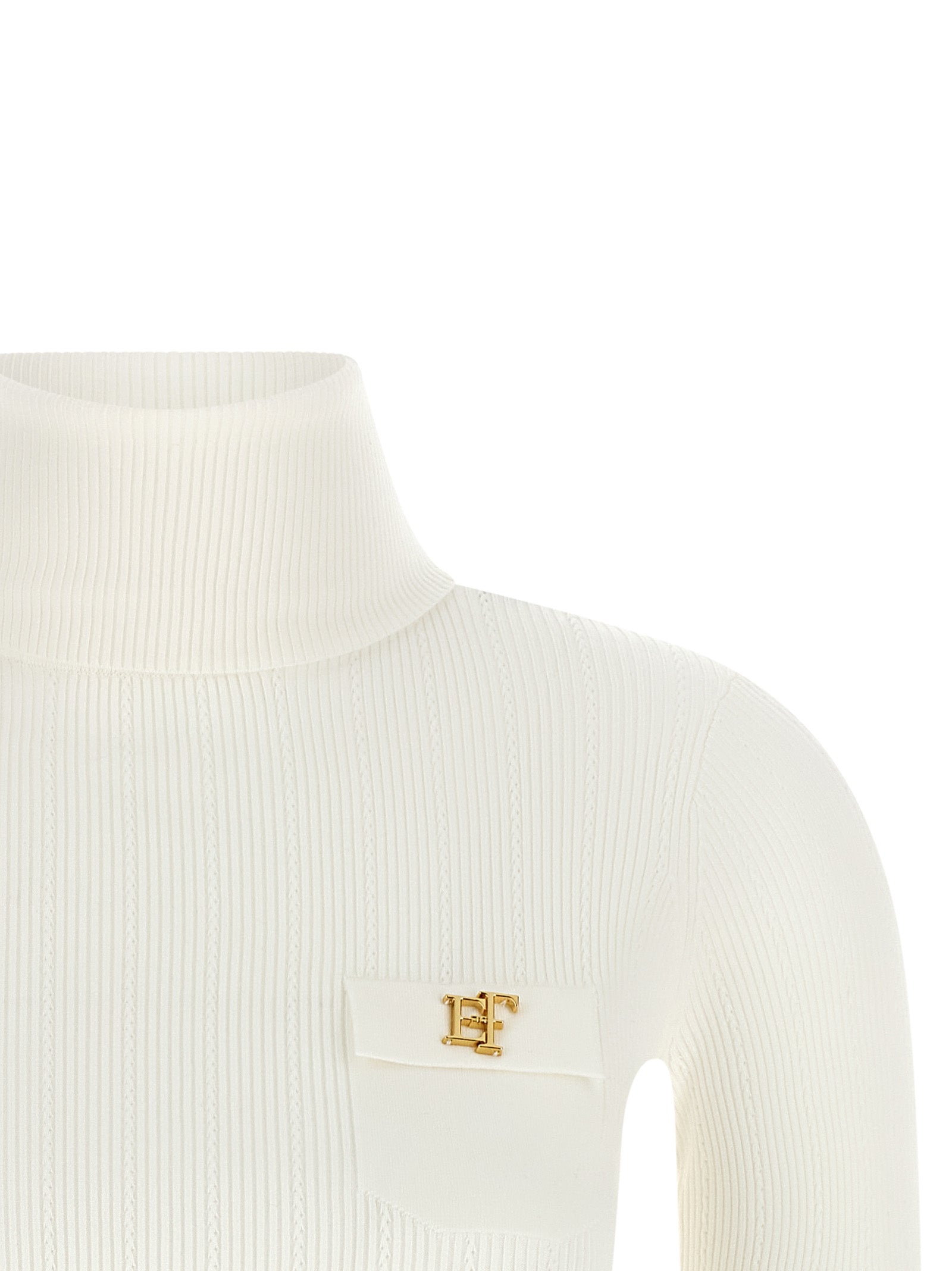 White Lycra Cardigan