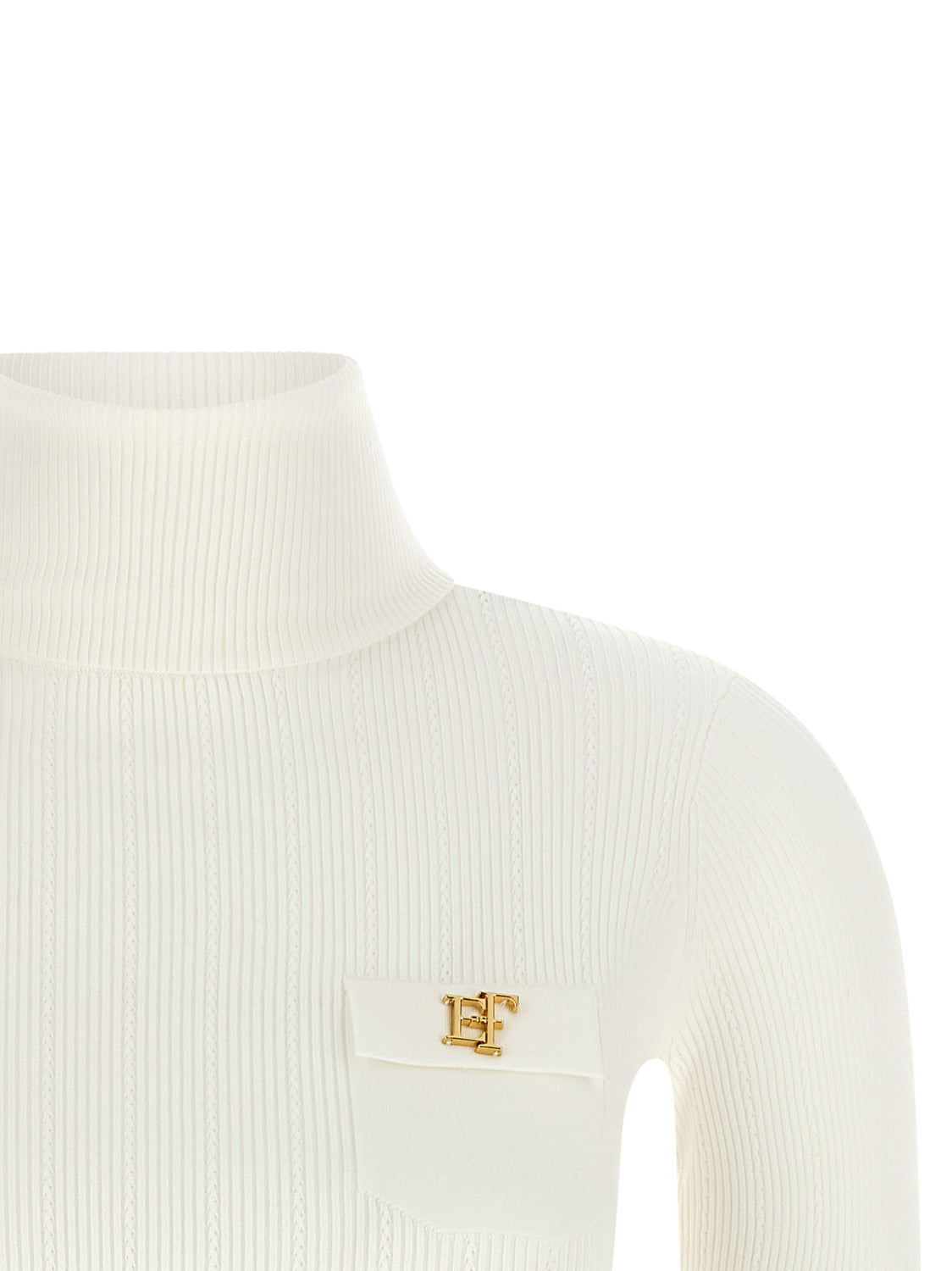 White Lycra Cardigan