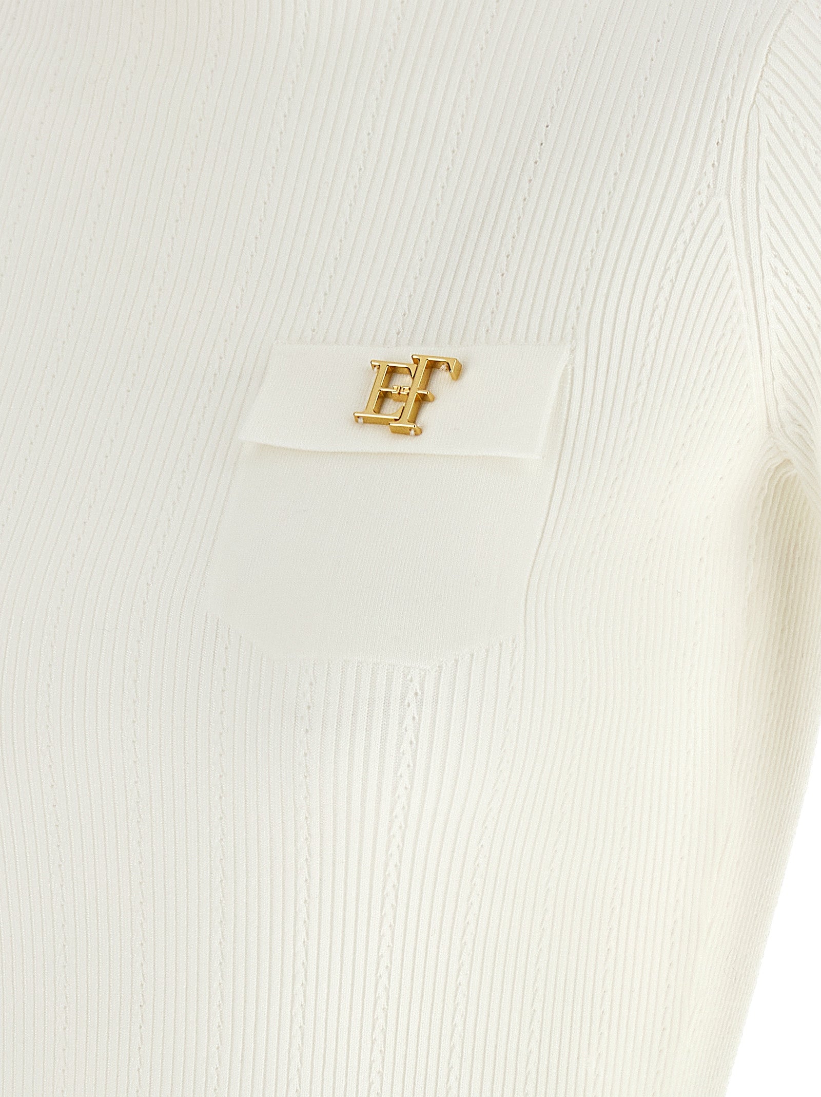 White Lycra Cardigan