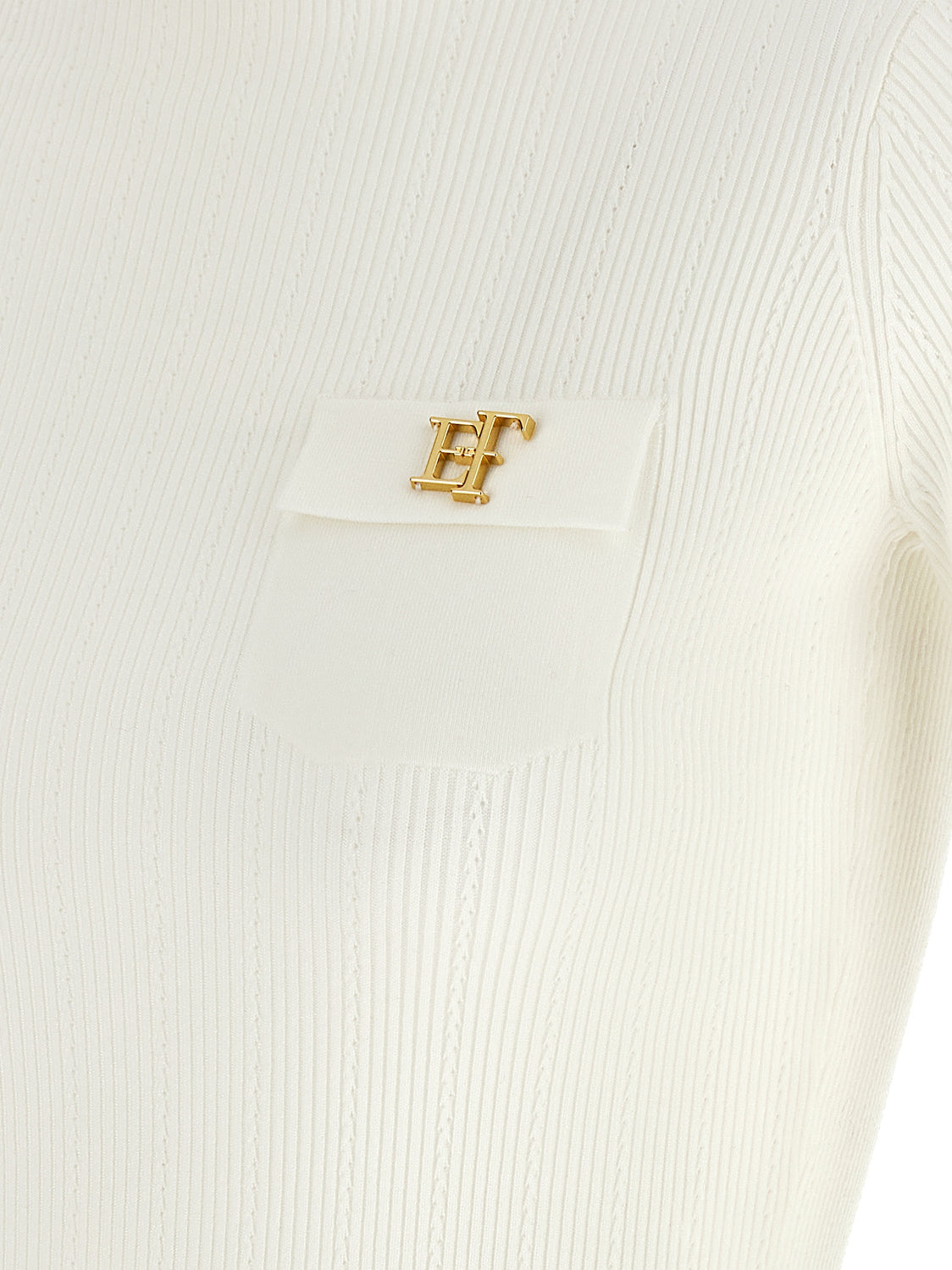 White Lycra Cardigan