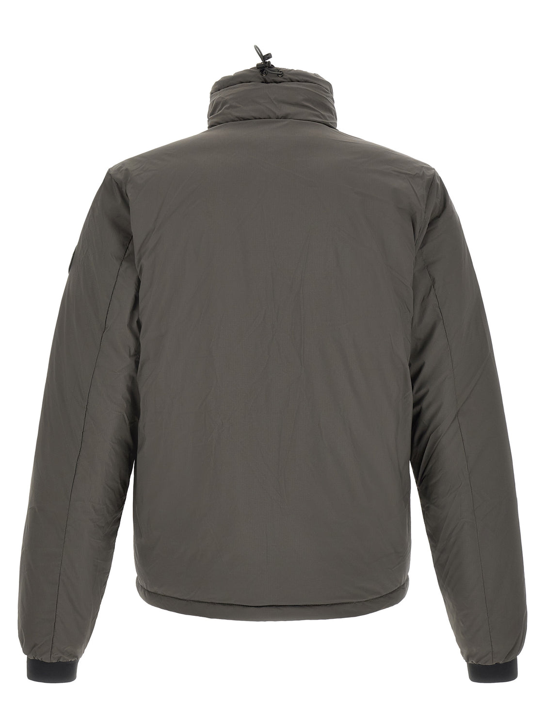 Bicolor Polyamide Full-Length Jacket