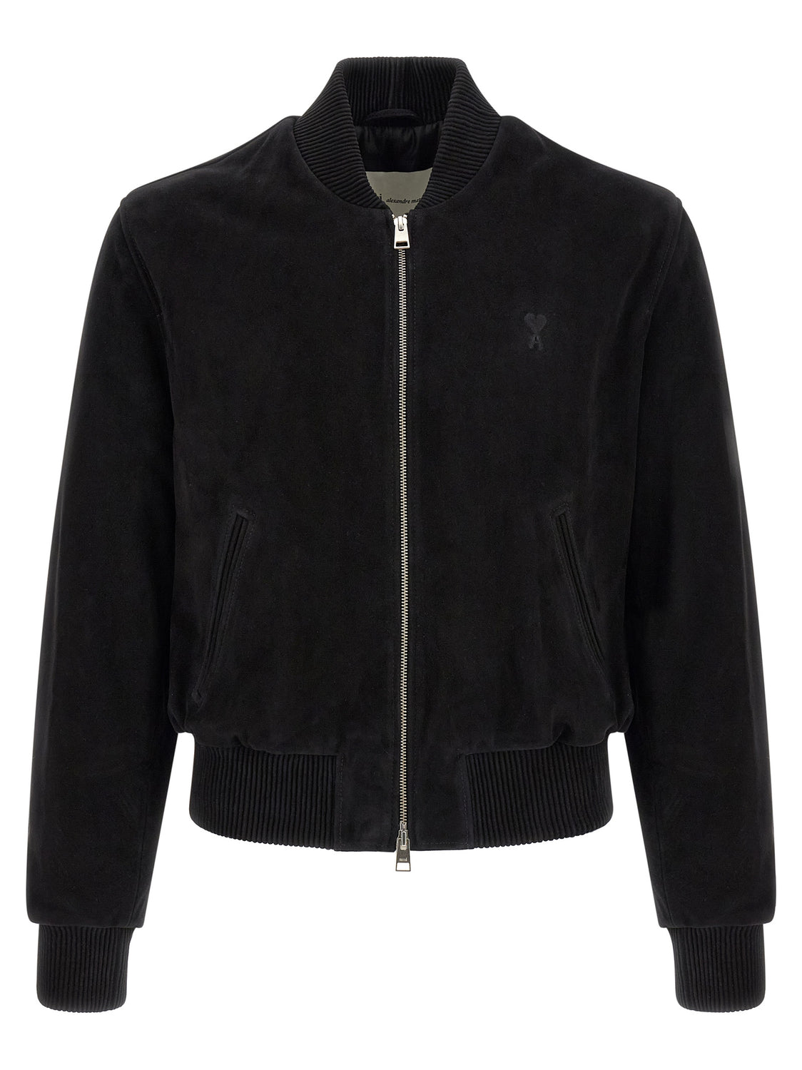 Black Goatskin Bomber