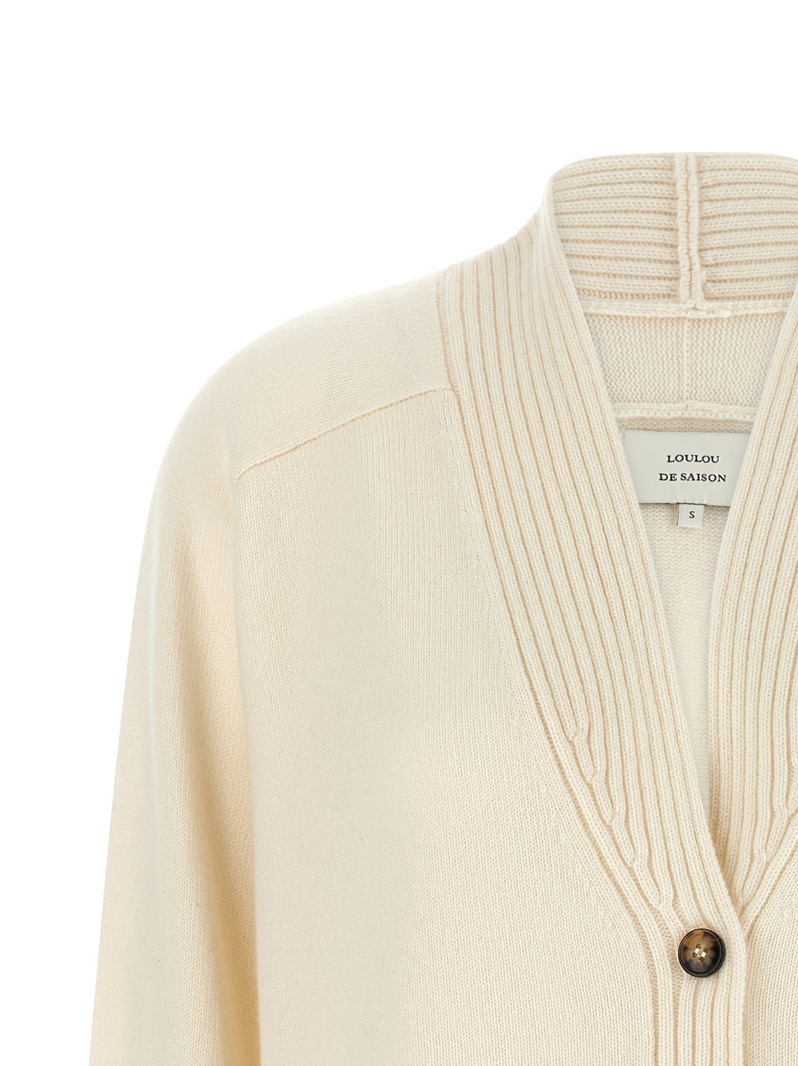 White Cashmere Cardigan