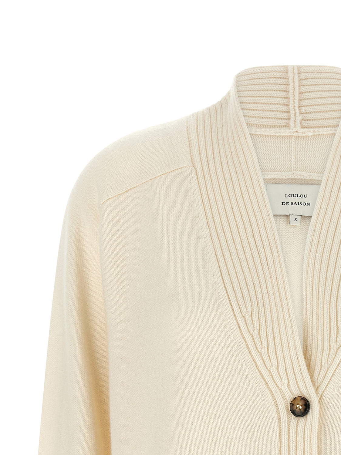 White Cashmere Cardigan