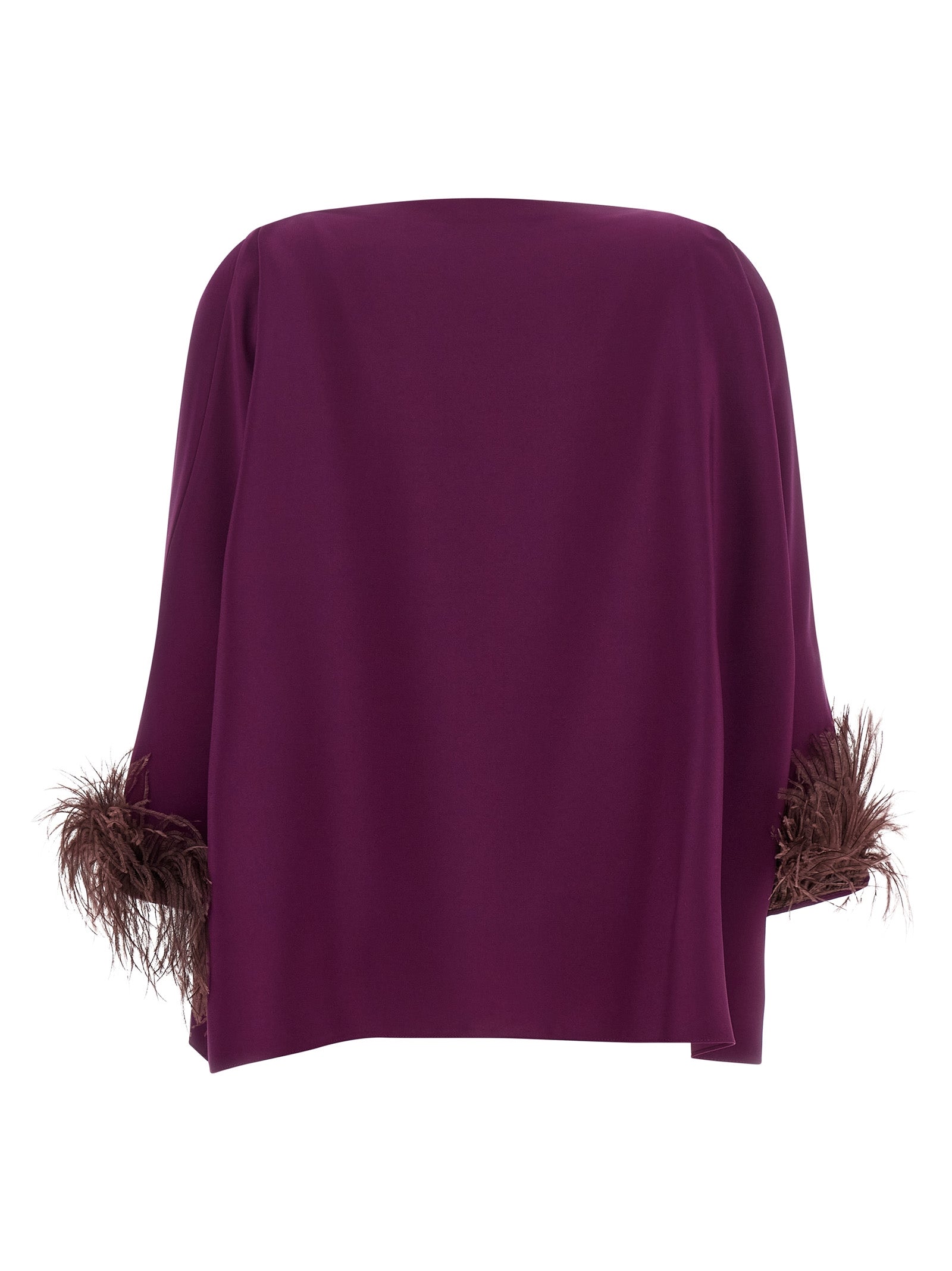 Purple Viscose Blouse