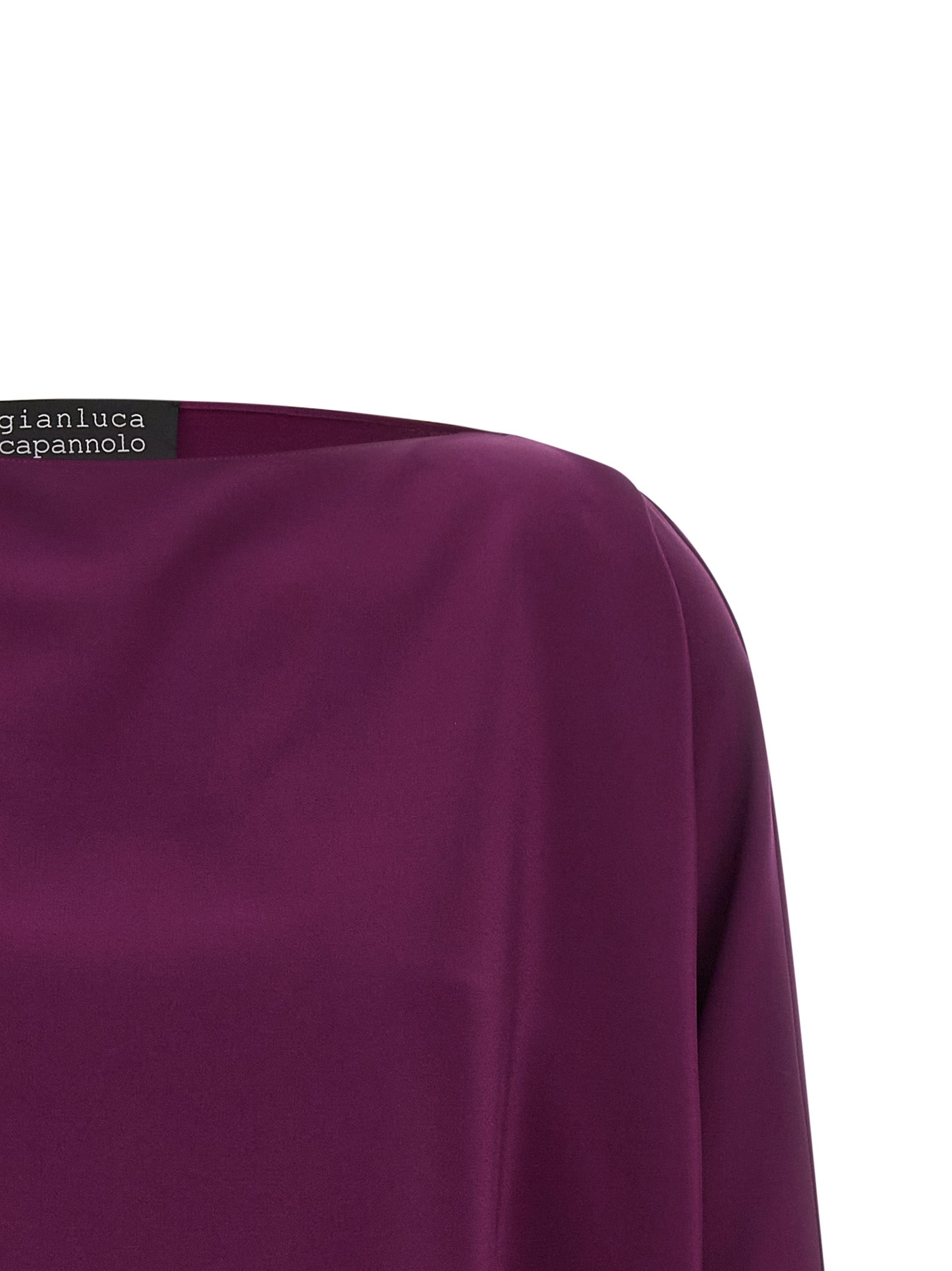 Purple Viscose Blouse