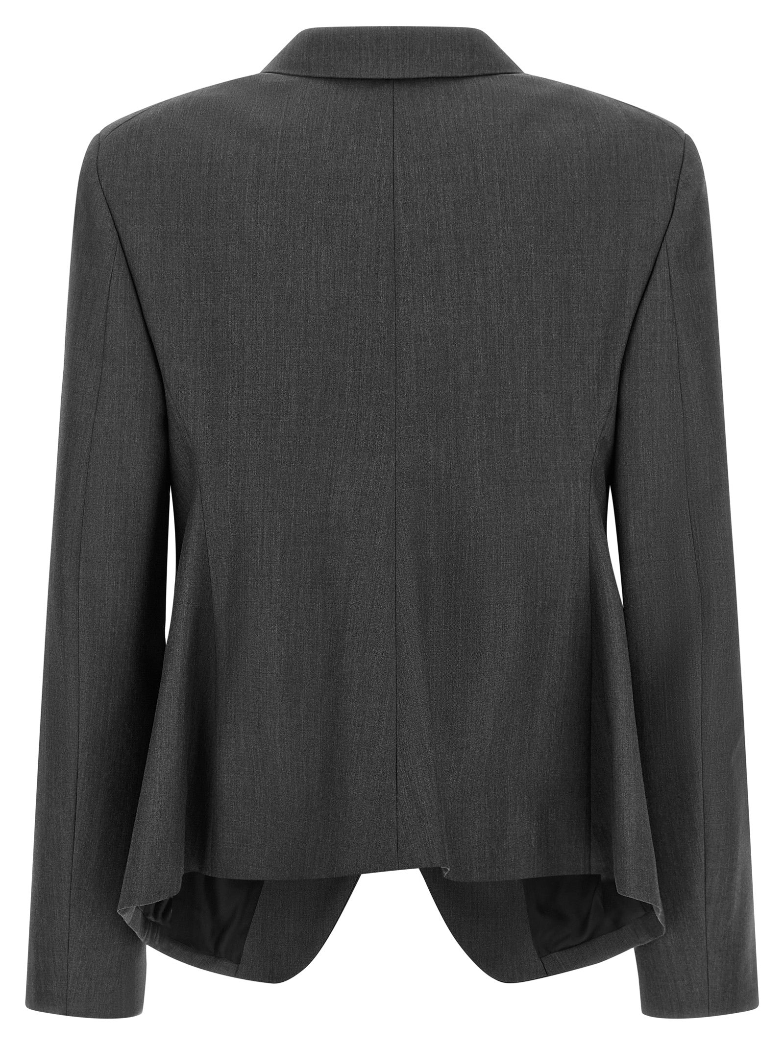 Gray Wool Blazer
