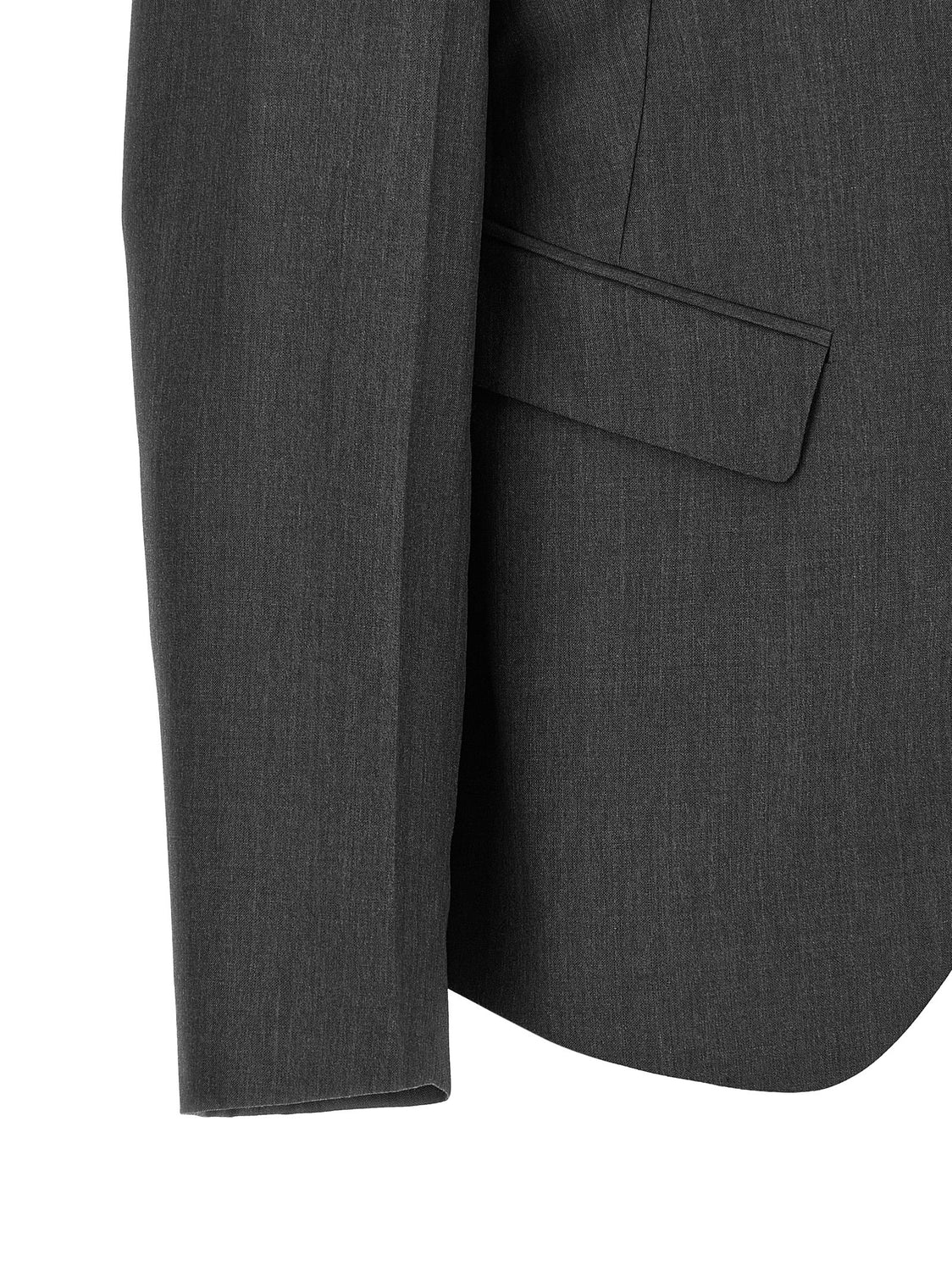Gray Wool Blazer