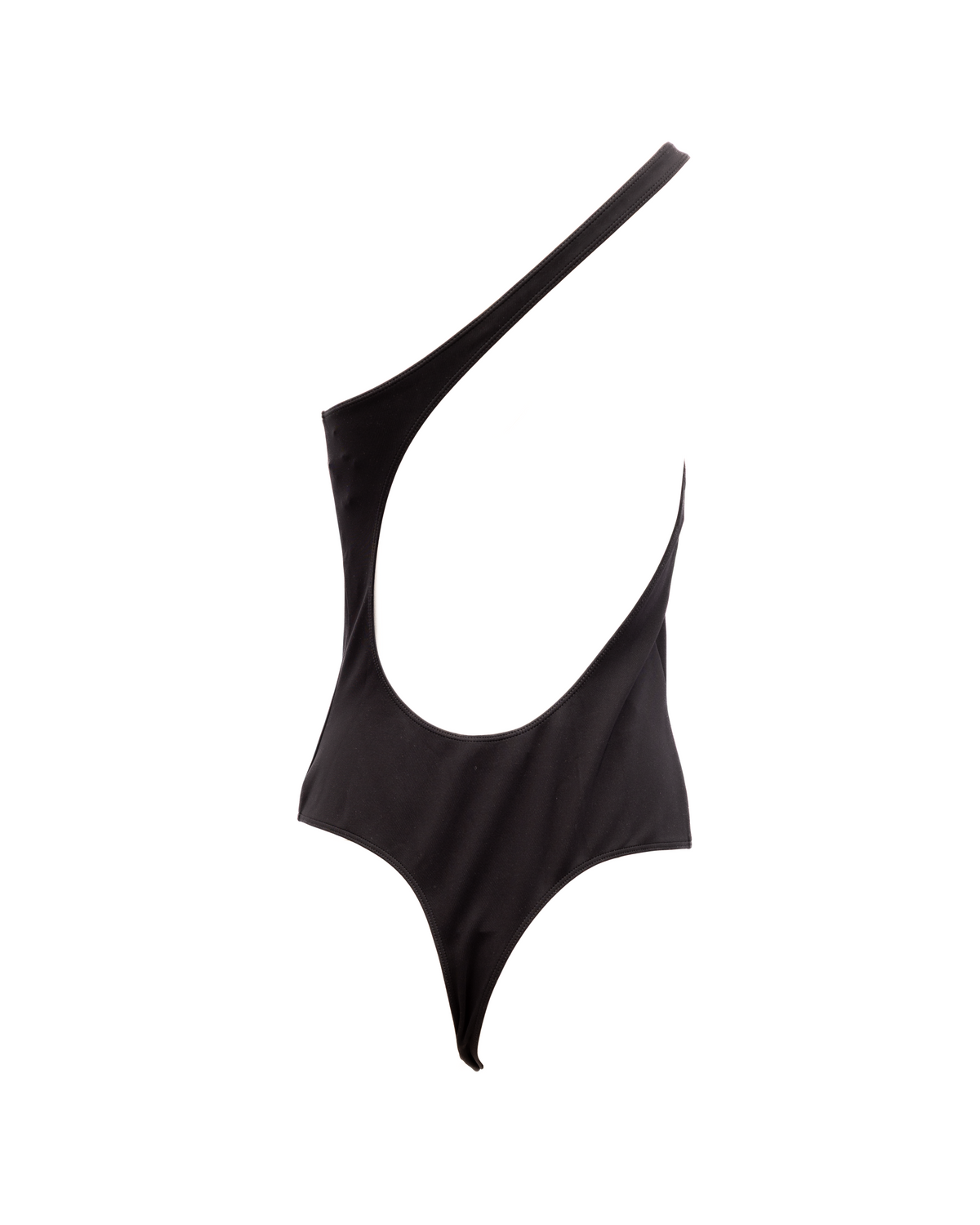 Black Women Polyamide Bodysuit