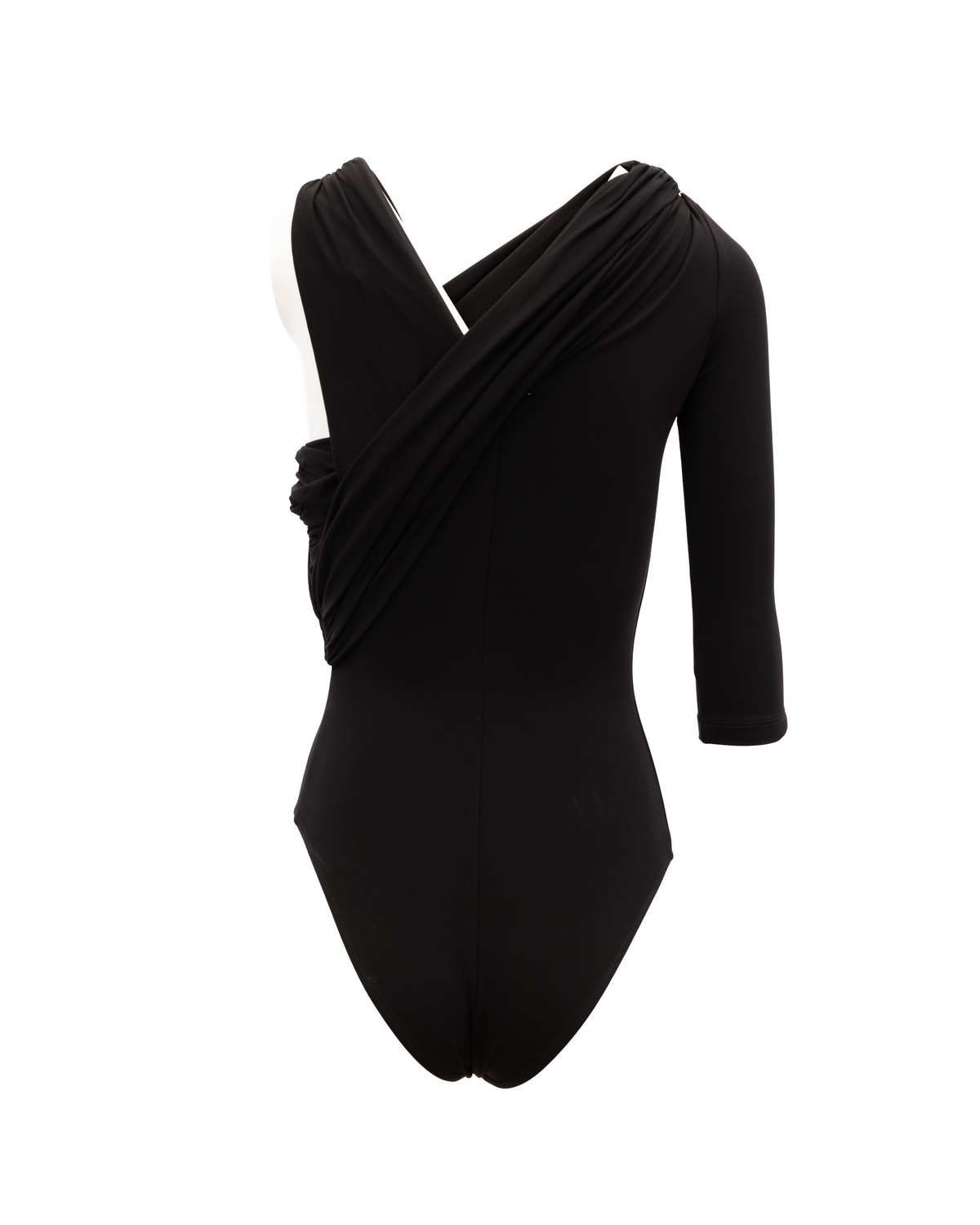 Black Women Viscose Bodysuit