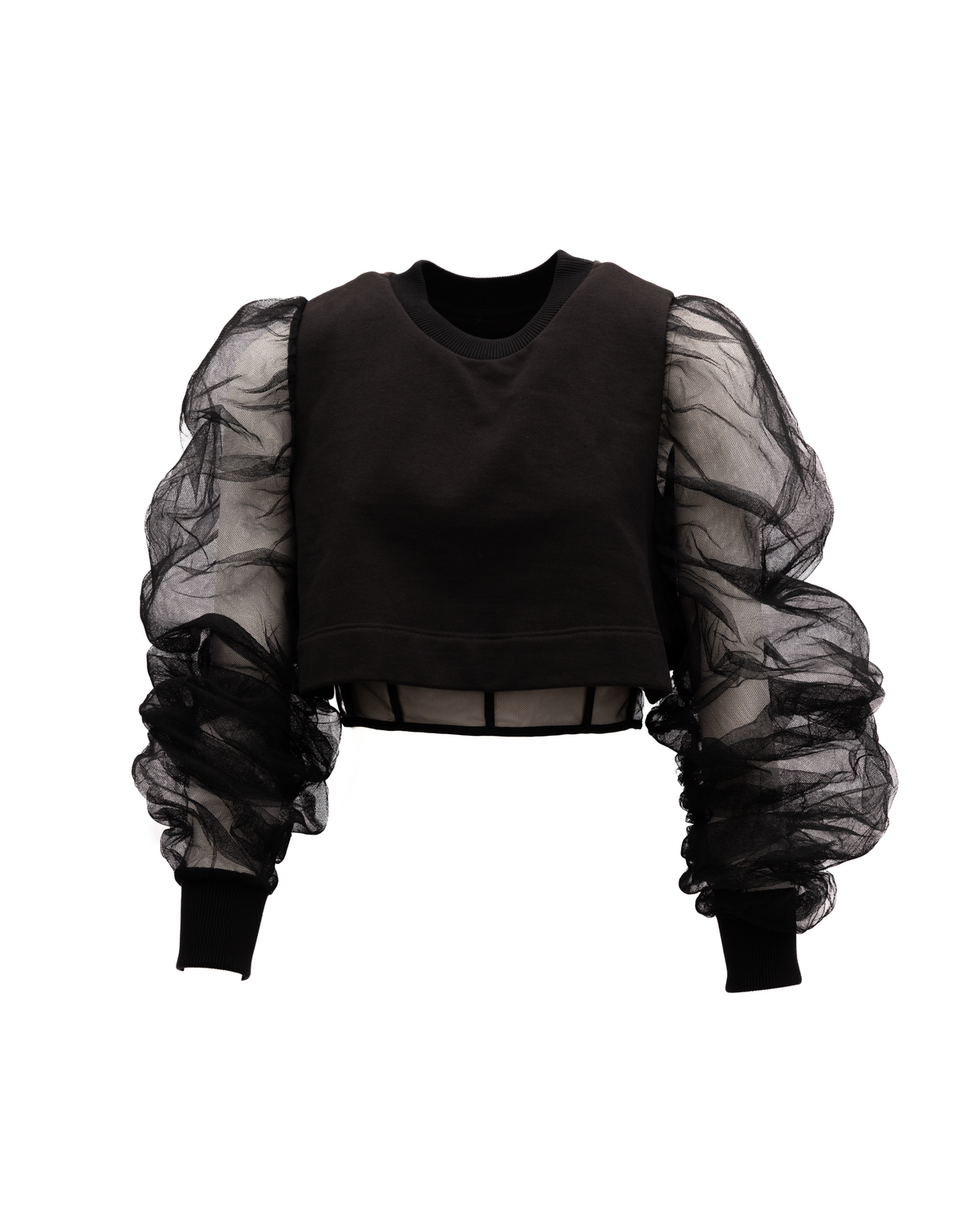Women Cotton Longsleeved croptop