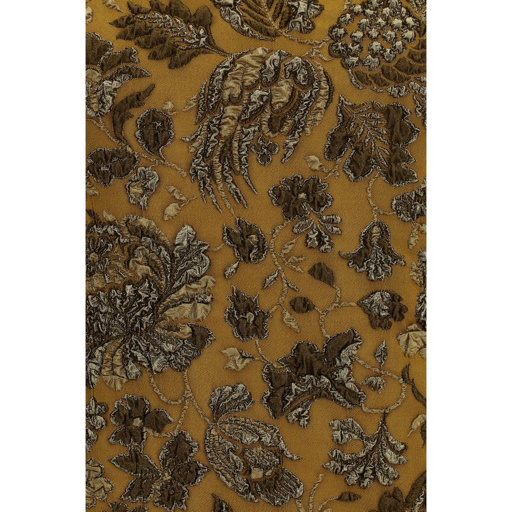Brown Polyamide Cocktail Dress