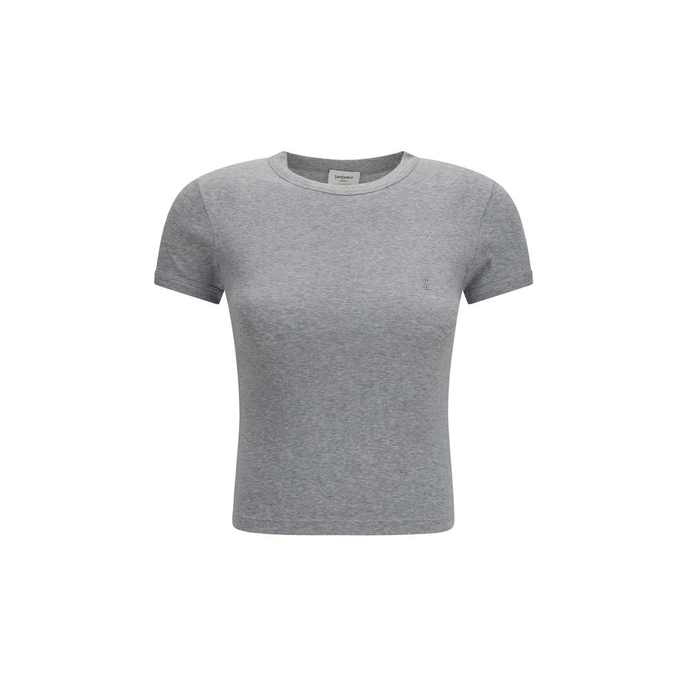 Gray Cotton T-Shirt