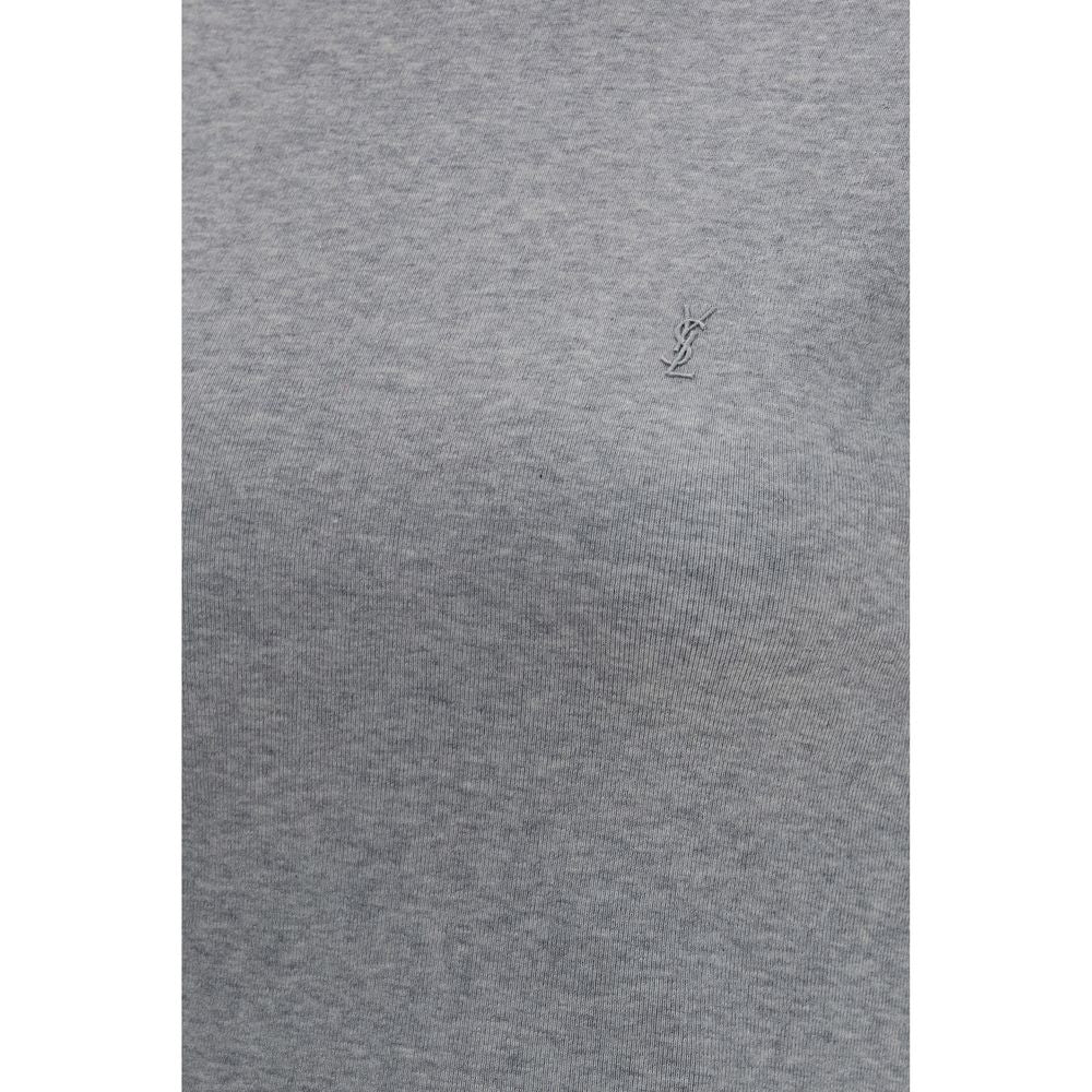 Gray Cotton T-Shirt
