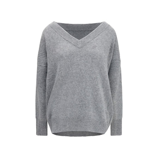 Gray Cashmere Casual Dress