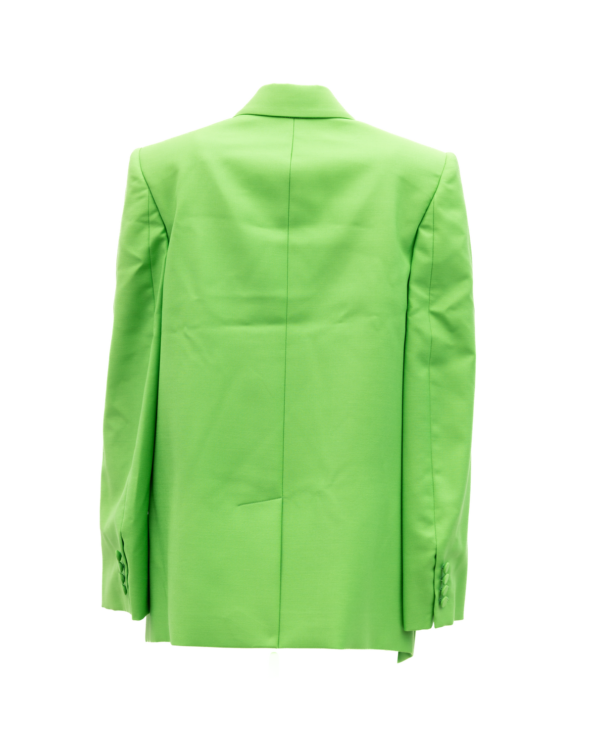 Green Women Wool Blazer