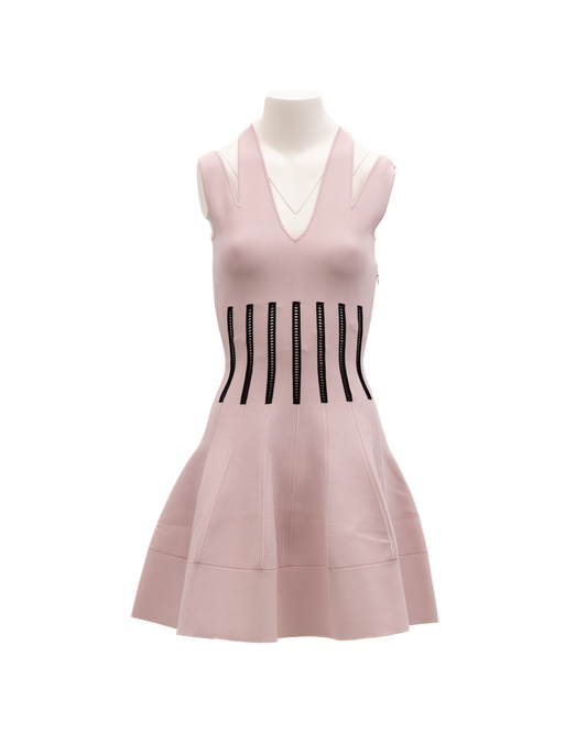 Pink Women Viscose Dress