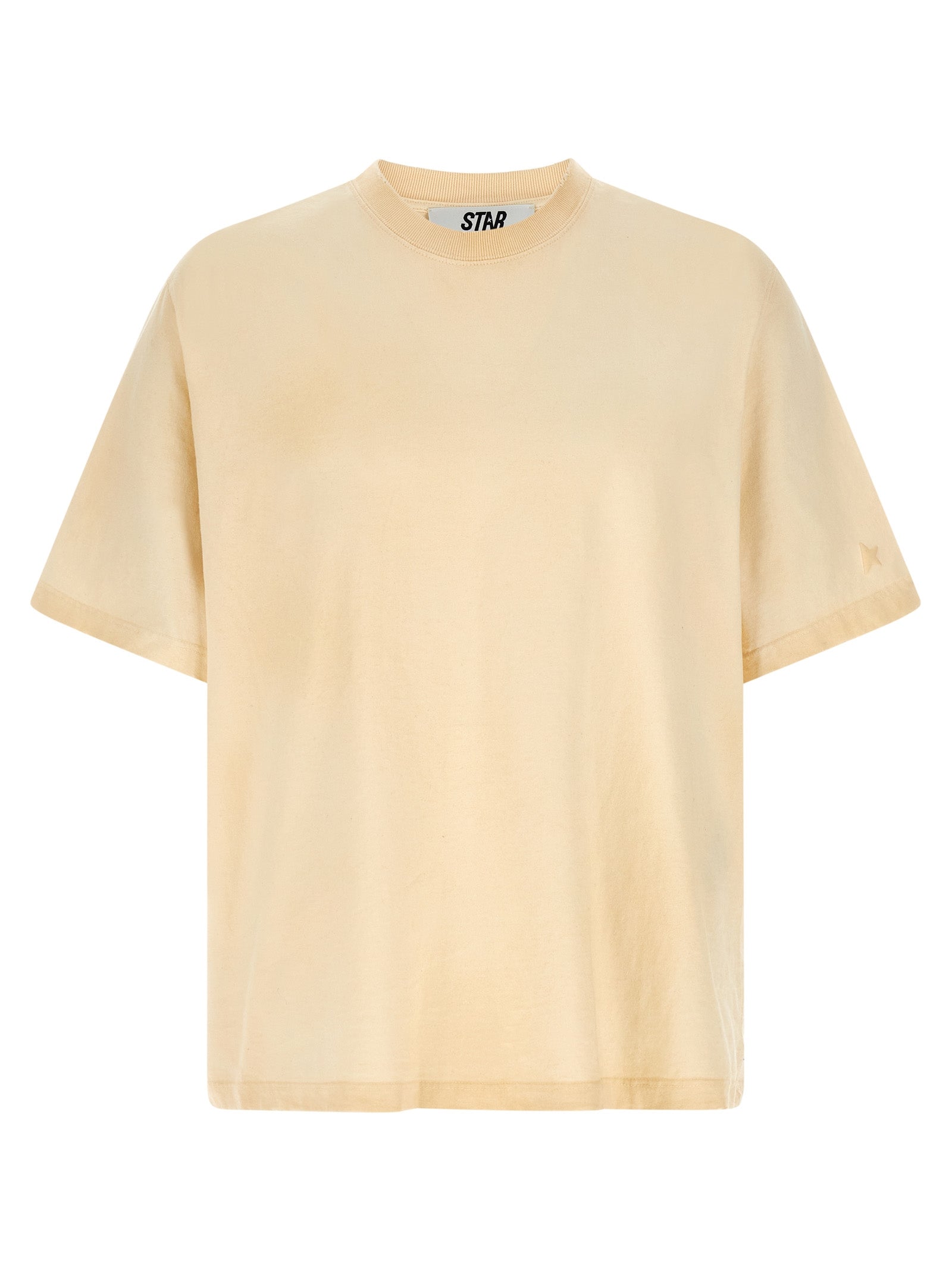 Beige Cotton T-Shirt