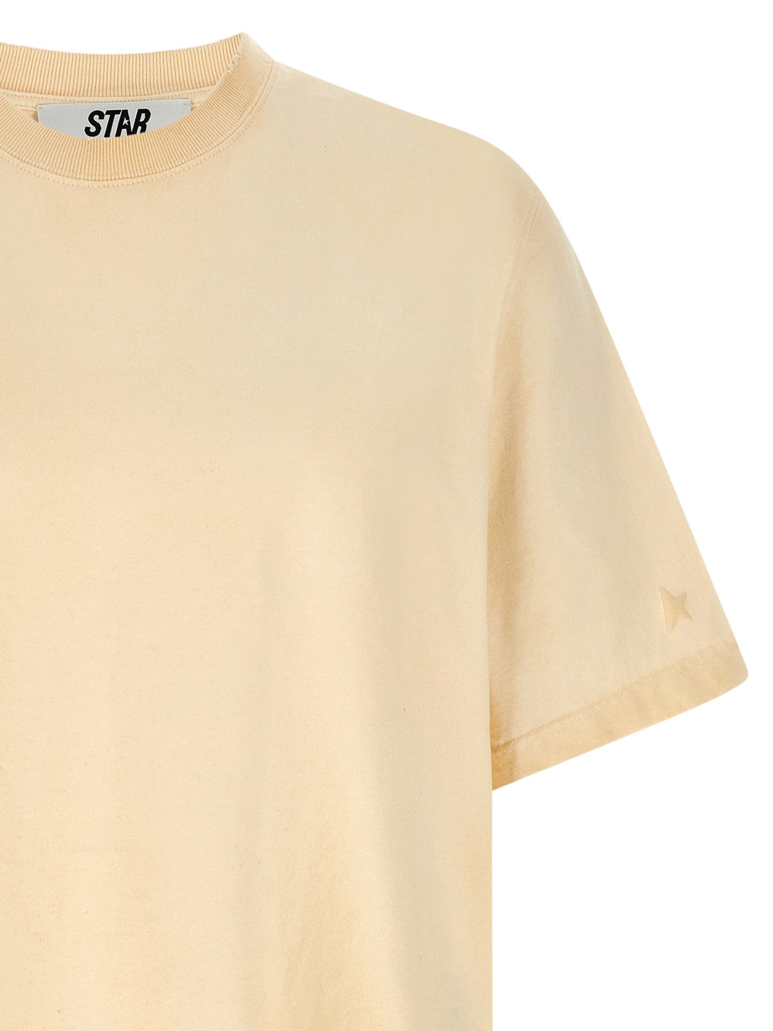 Beige Cotton T-Shirt