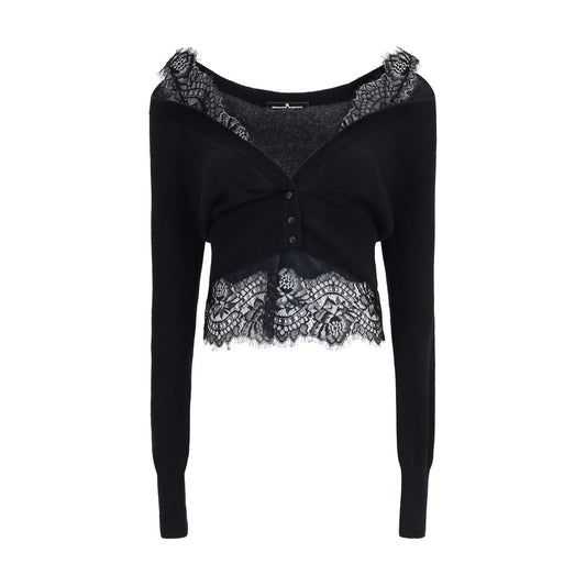 Black Cashmere Cardigan