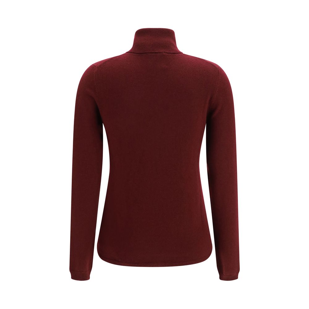 Bordeaux Cashmere Turtleneck